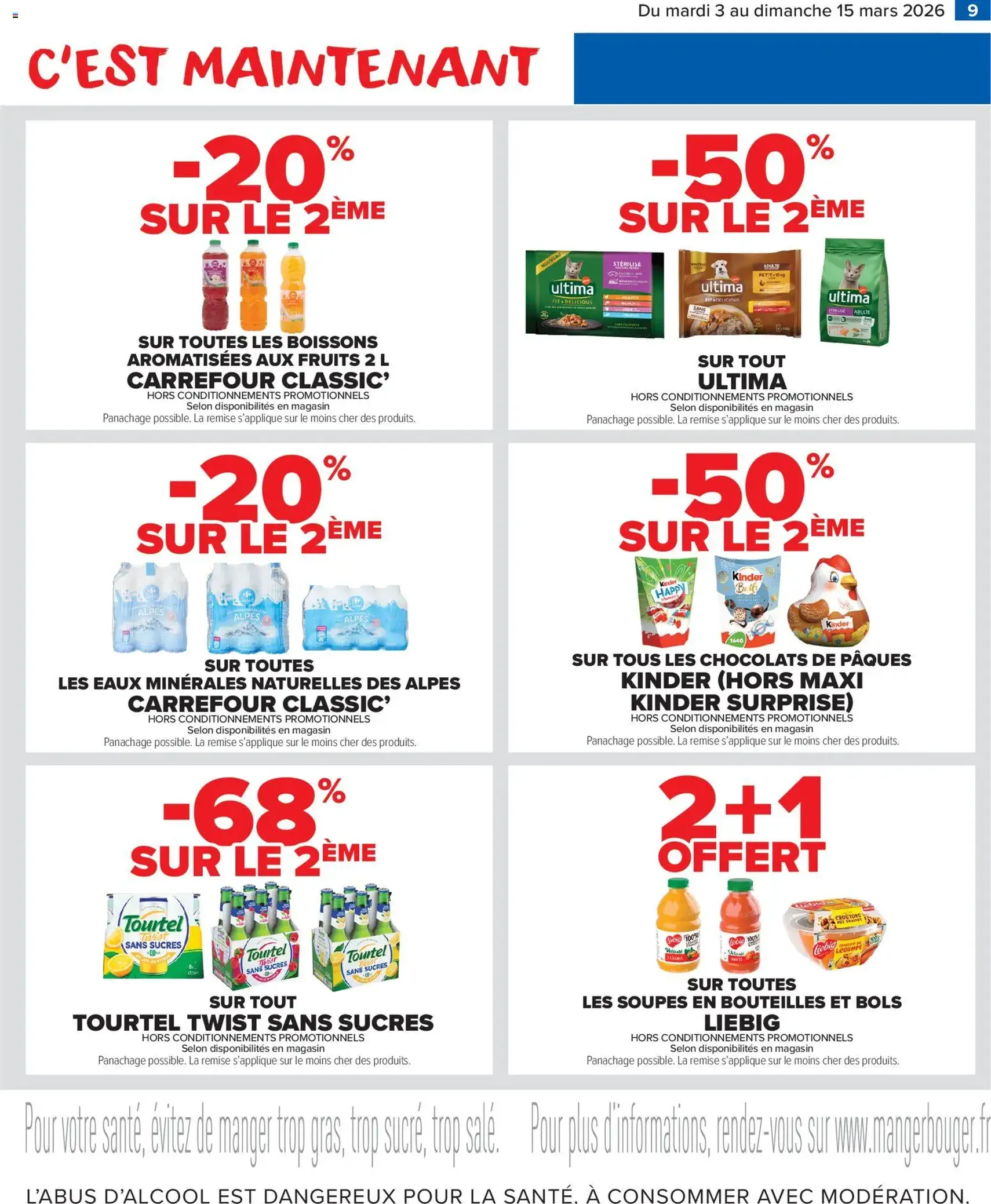 Carrefour Market catalogue de la semaine 10 - brochure valable à partir du 03/03/2026, page 9 sur 14