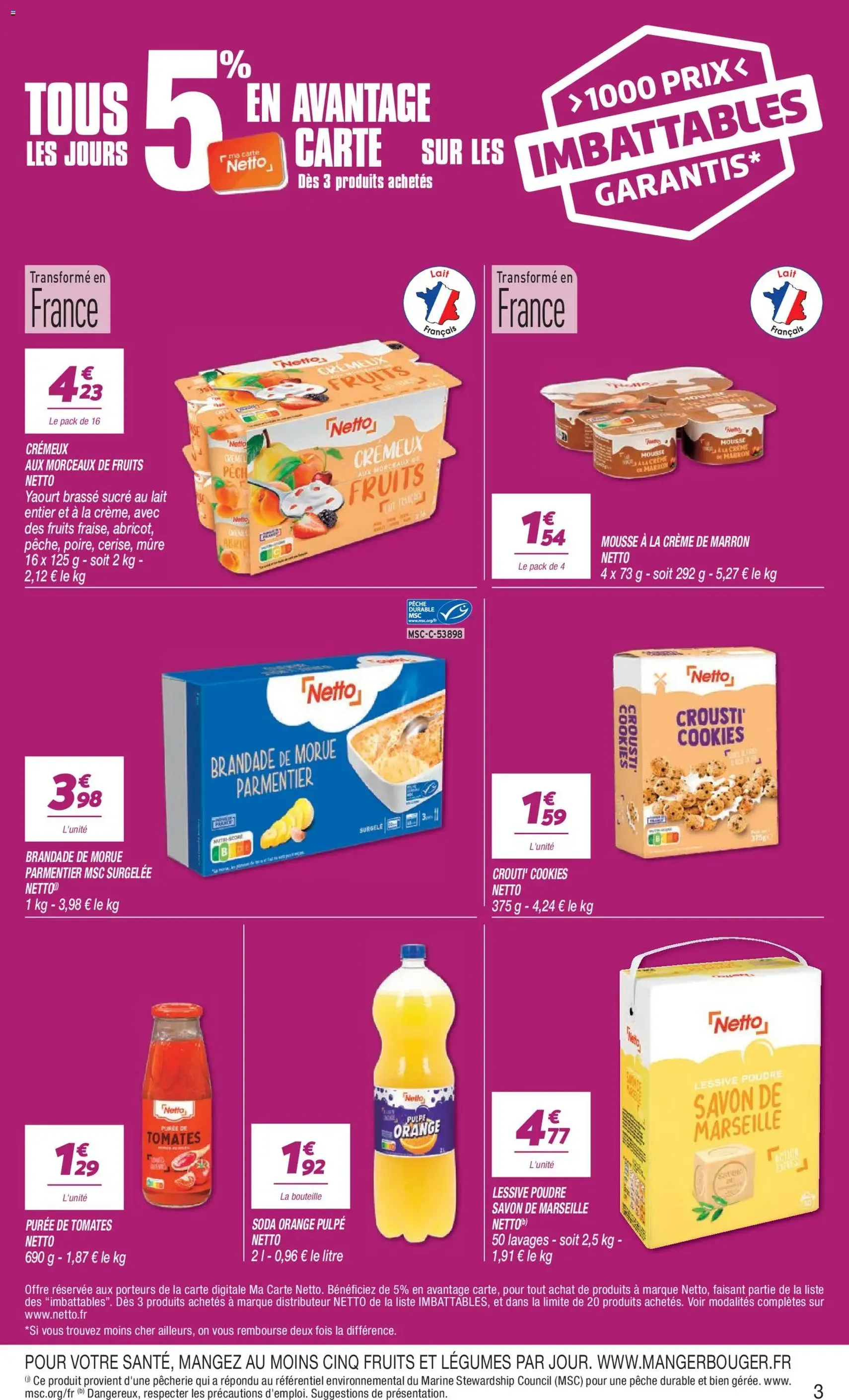 Netto catalogue - brochure valable à partir du 27/10/2026, page 3 sur 16