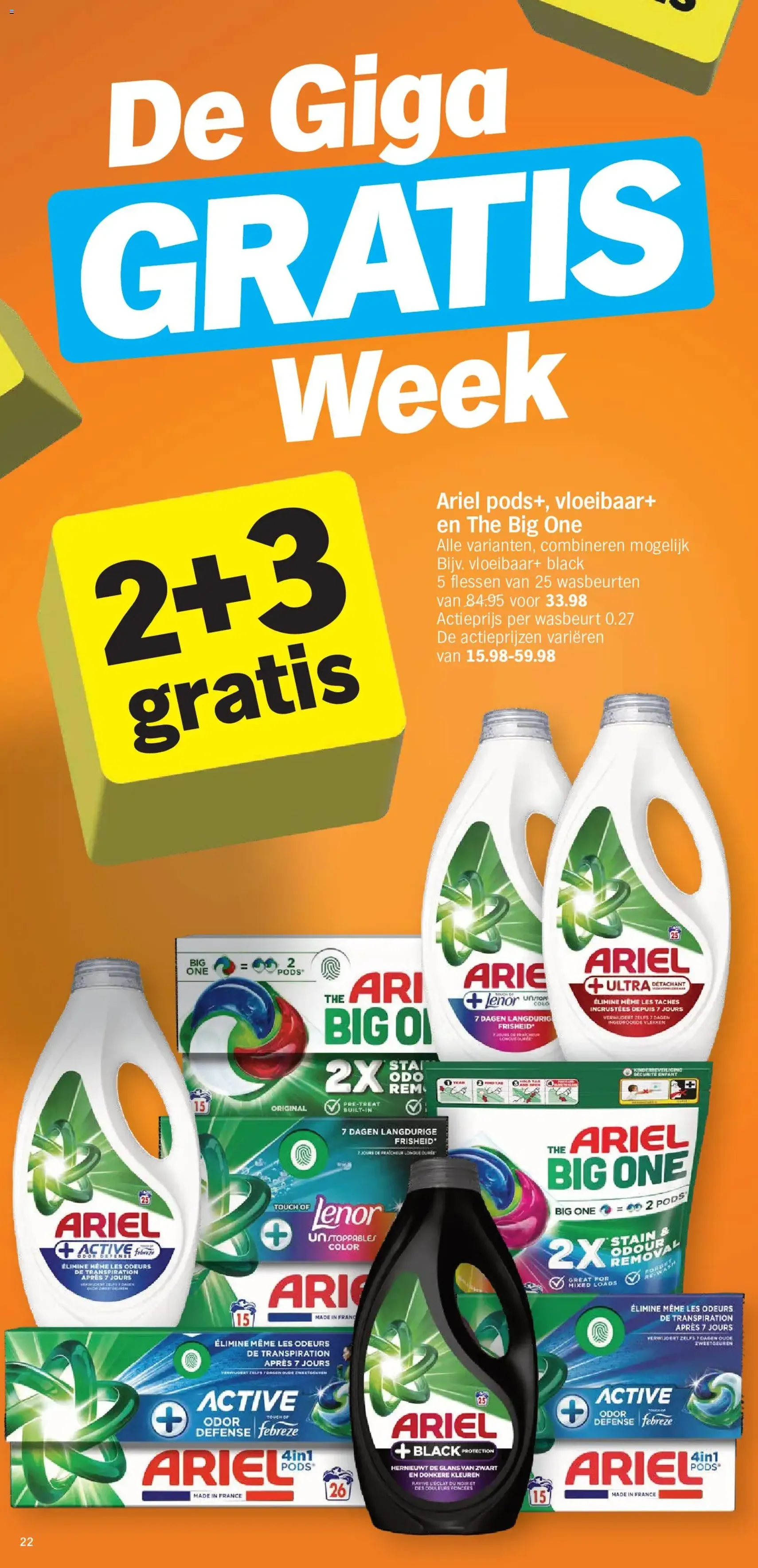 Albert Heijn Folder week / de la semaine 26 - geldige folder vanaf 22/06/2026 pagina 22 van 32