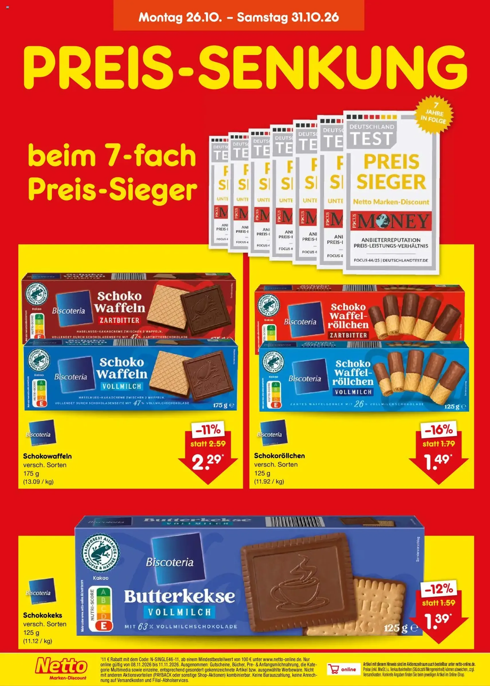Netto Marken-Discount Prospekt - Gültiger Prospekt ab 26.10.2026, Seite 4 von insgesamt 71