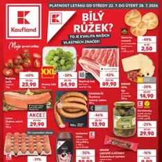 Kaufland leták - náhled letáku platný od 22.07.2026
