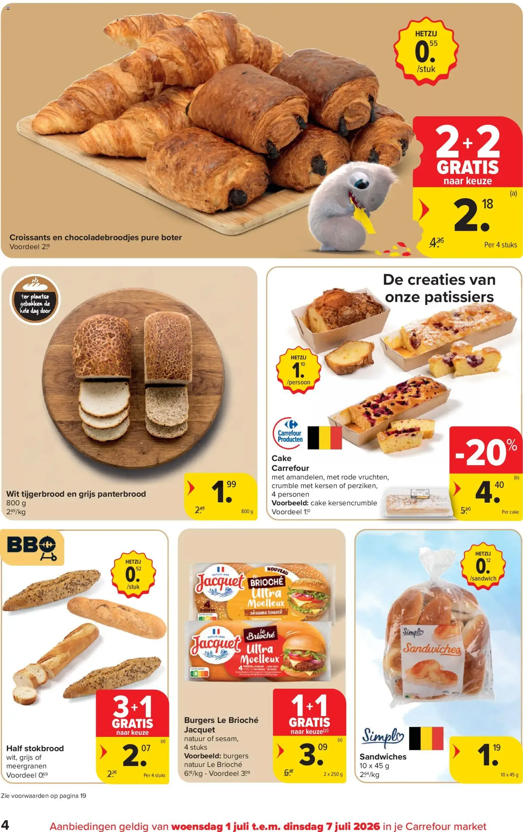 Carrefour market folder week 27 - geldige folder vanaf 01/07/2026 pagina 4 van 20