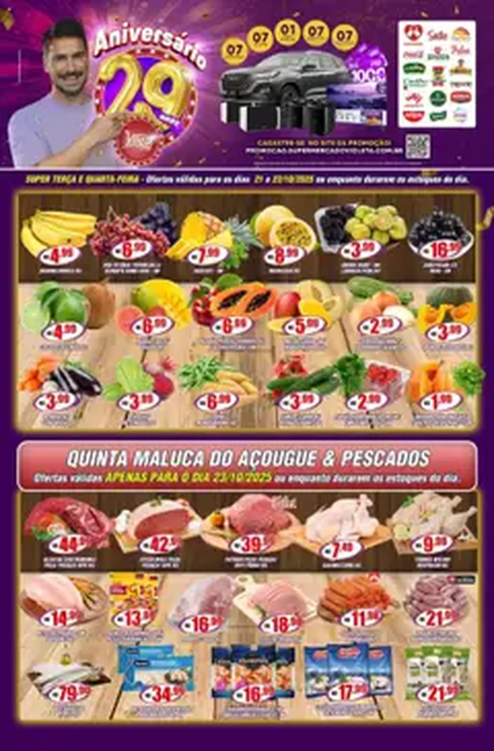 Violeta Supermercados - Ofertas da semana - folheto válido a partir de 21/10/2025 página 1 de 1