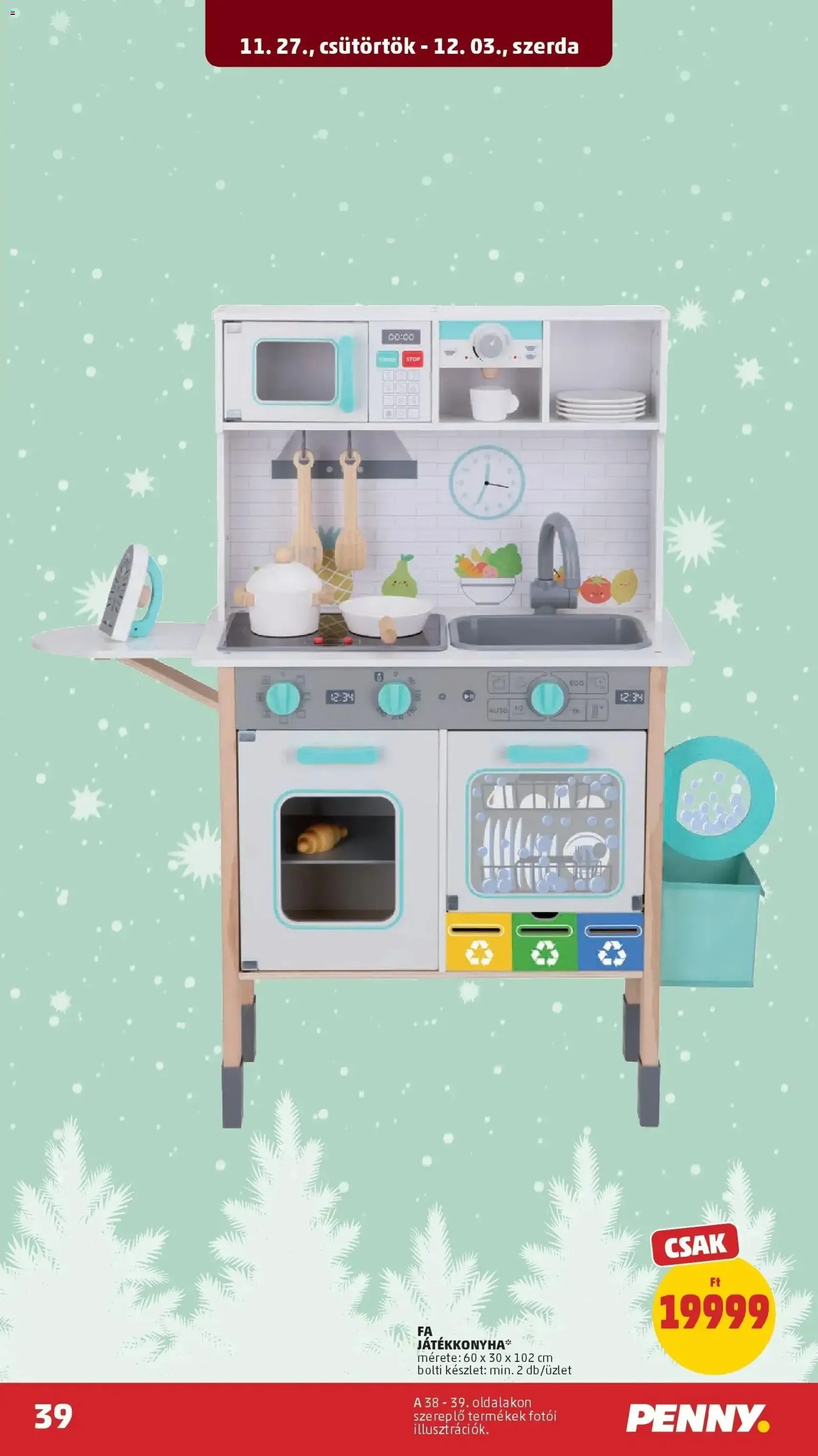 PENNY Akciós újság - 2025.11.27. érvényes szórólap 39 oldal 39 oldalból