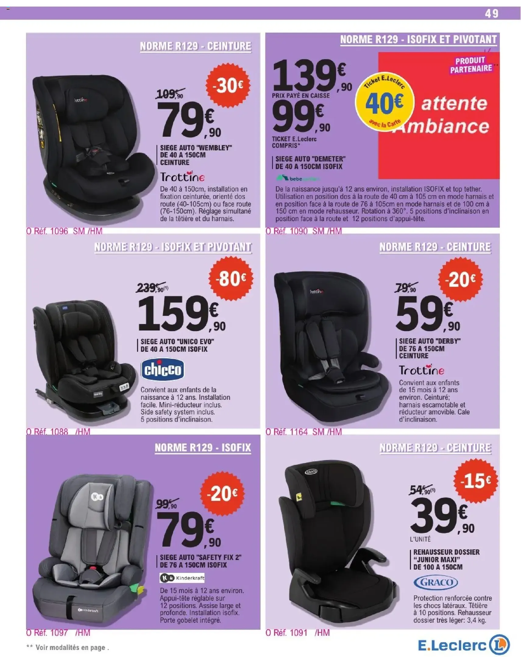 E.Leclerc catalogue - brochure valable à partir du 27/10/2026, page 49 sur 58