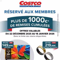 Costco catalogue - Prévisualisation du catalogue valable à partir du 22/12/2025