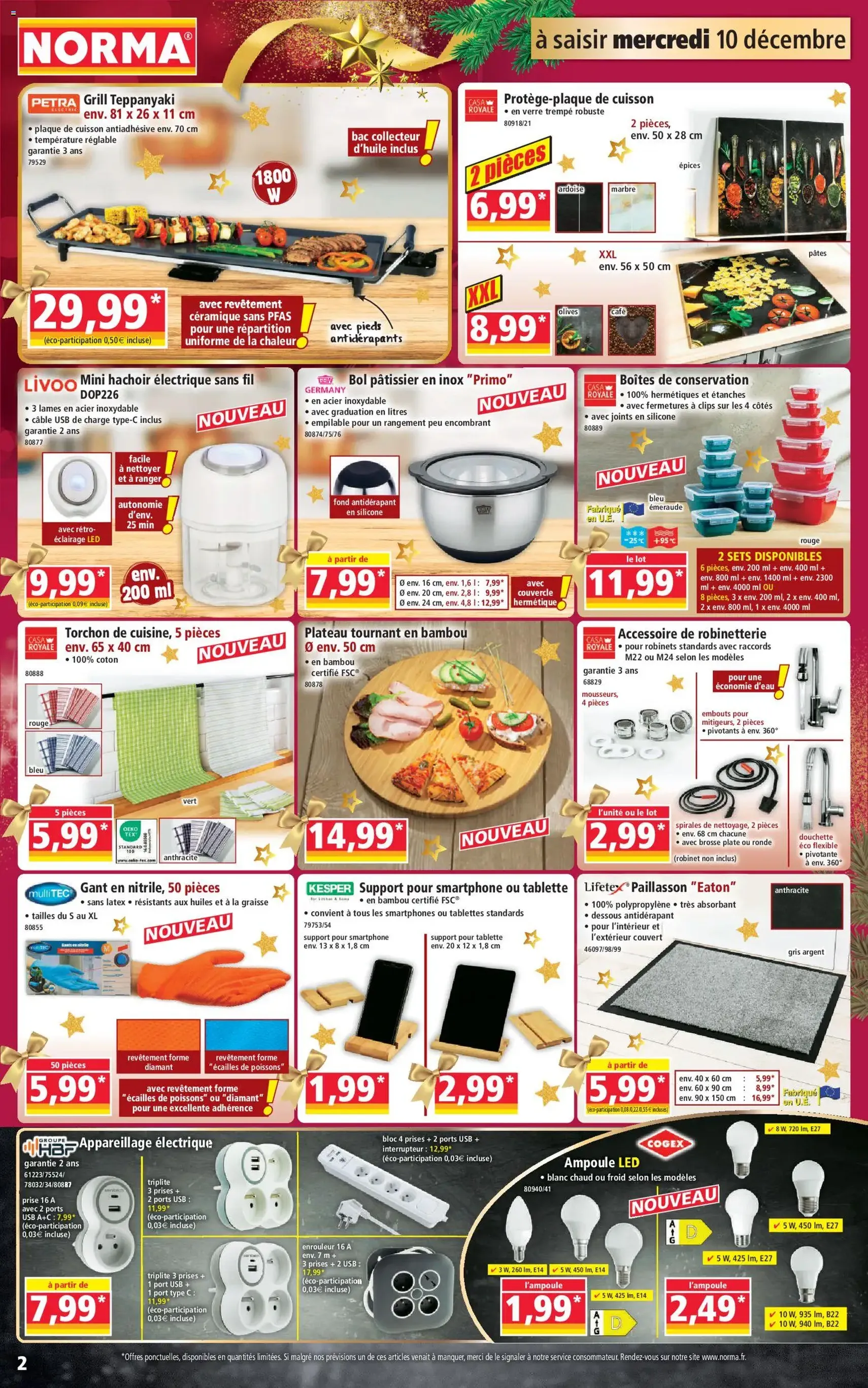 Norma catalogue - brochure valable à partir du 10/12/2025, page 2 sur 12