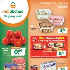 Môj obchod leták - náhľad letáku platný od 15.08.2025