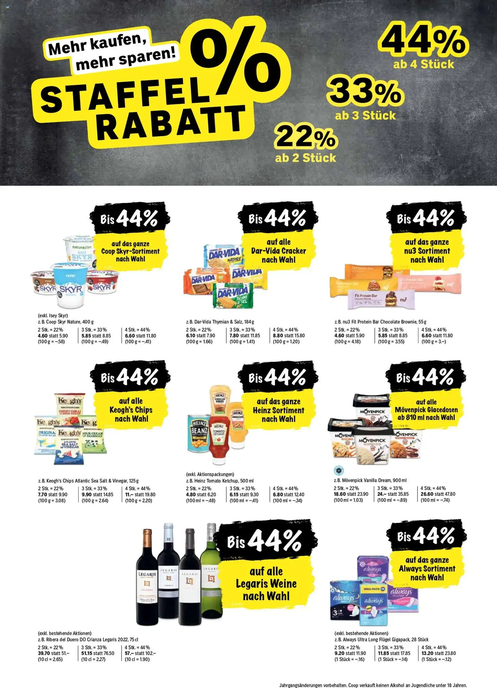 Coop aktionen - Gültiger Prospekt ab 04.06.2026, Seite 22 von insgesamt 24
