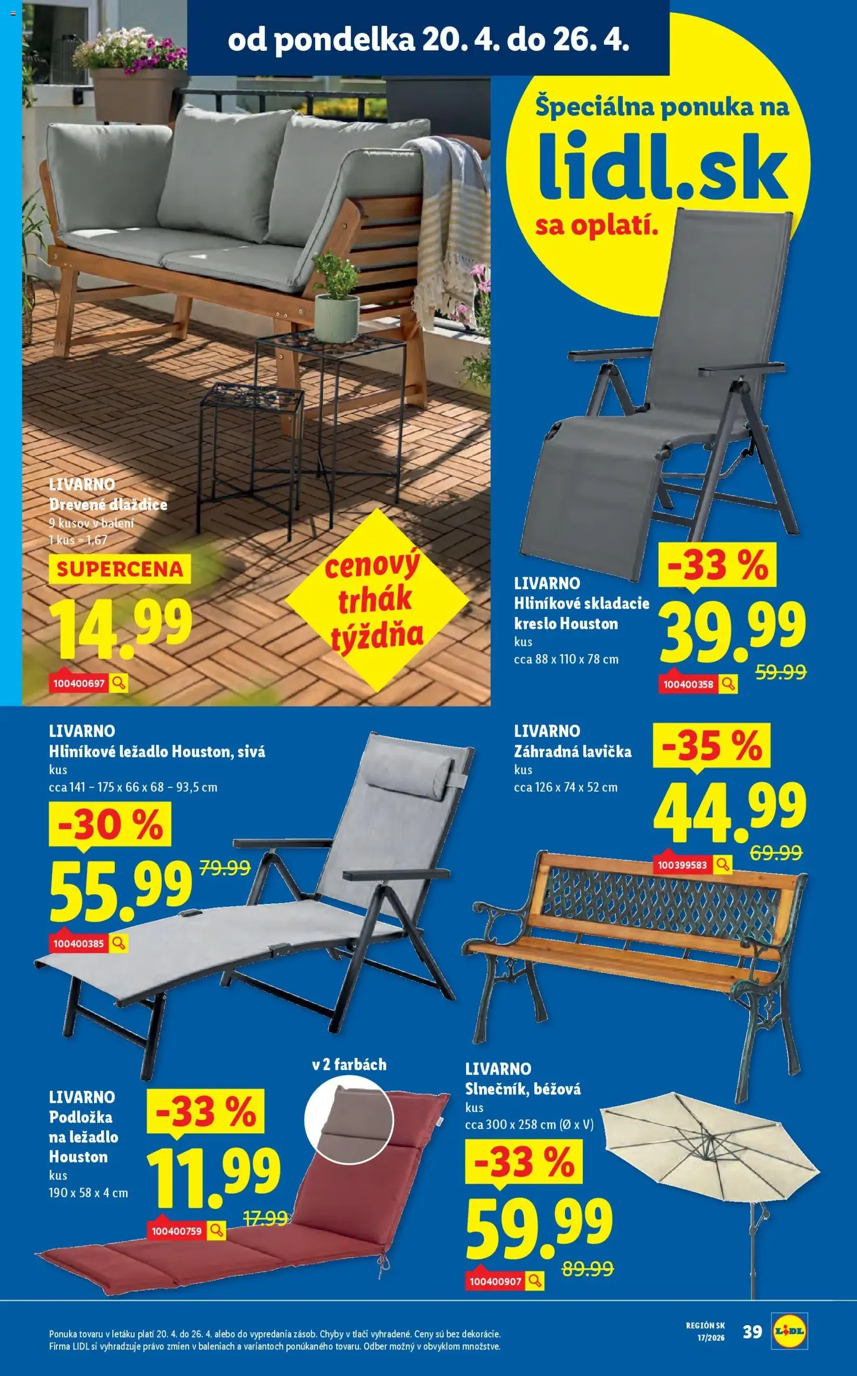 Lidl leták - platný leták od 20.04.2026 strana 52 z 99