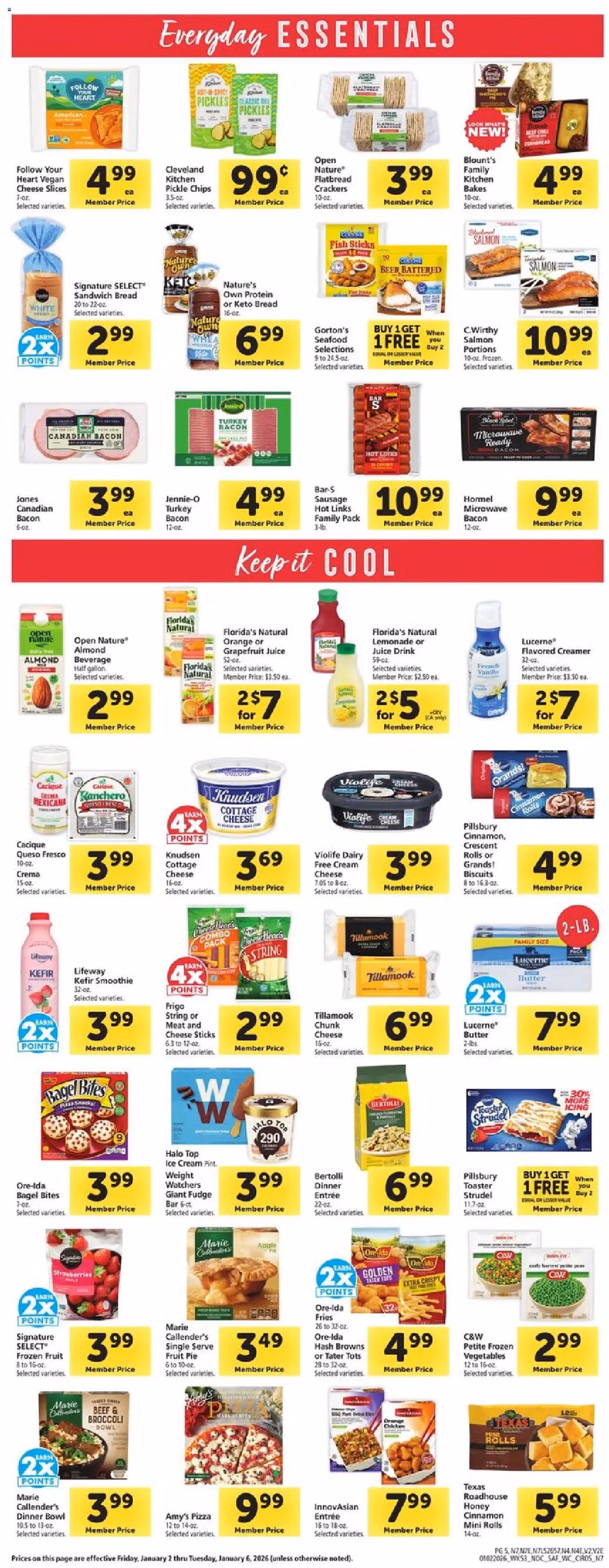 Safeway Weekly Ad - valid flyer from 01/02/2026, page 5 of 10