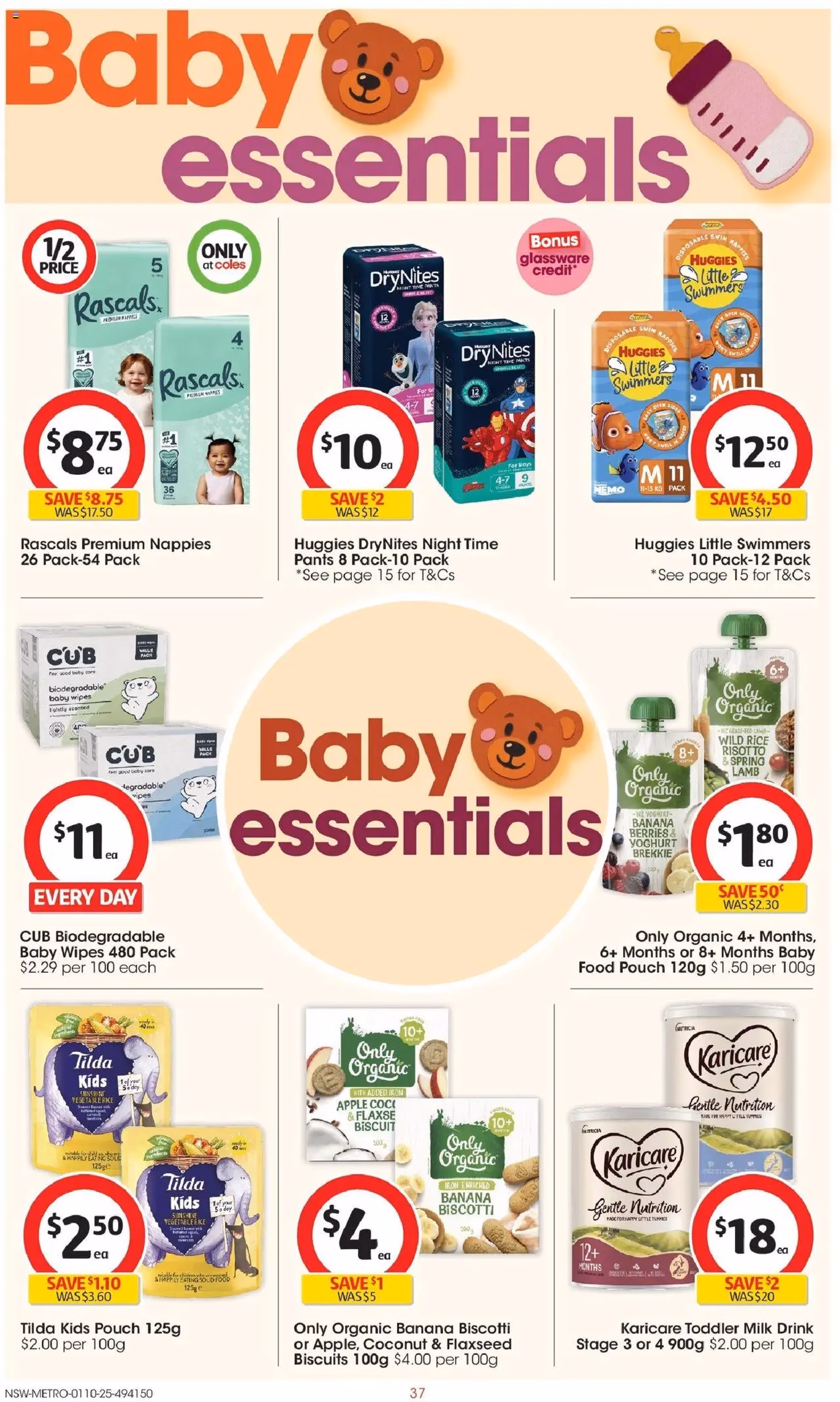 Coles Catalogue NSW - valid flyer from 01/10/2025, page 37 of 51 Coles Catalogue NSW - valid flyer from 01/10/2025, page 37 of 51