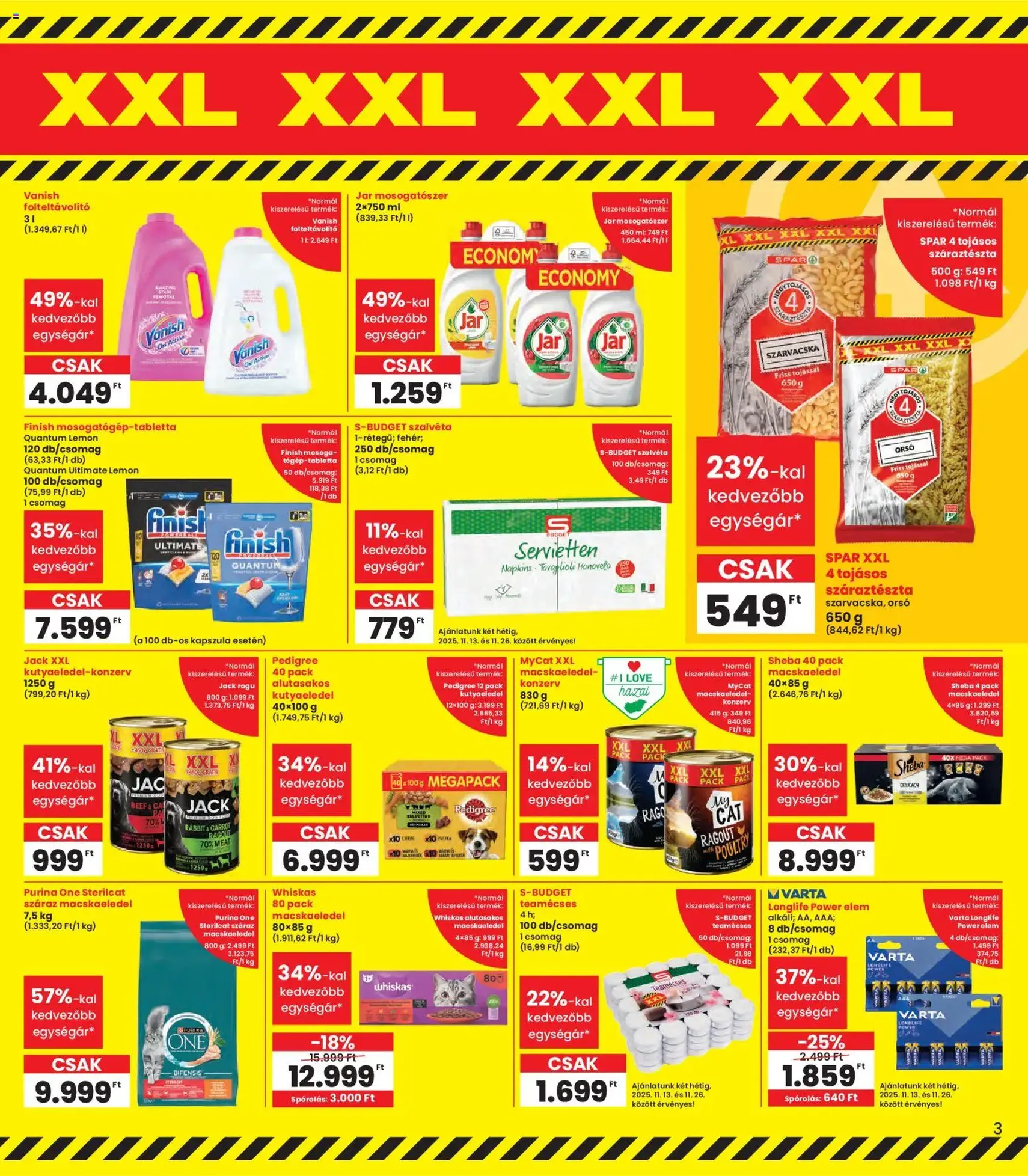 Interspar Black Friday - 2025.11.13. érvényes szórólap 3 oldal 20 oldalból