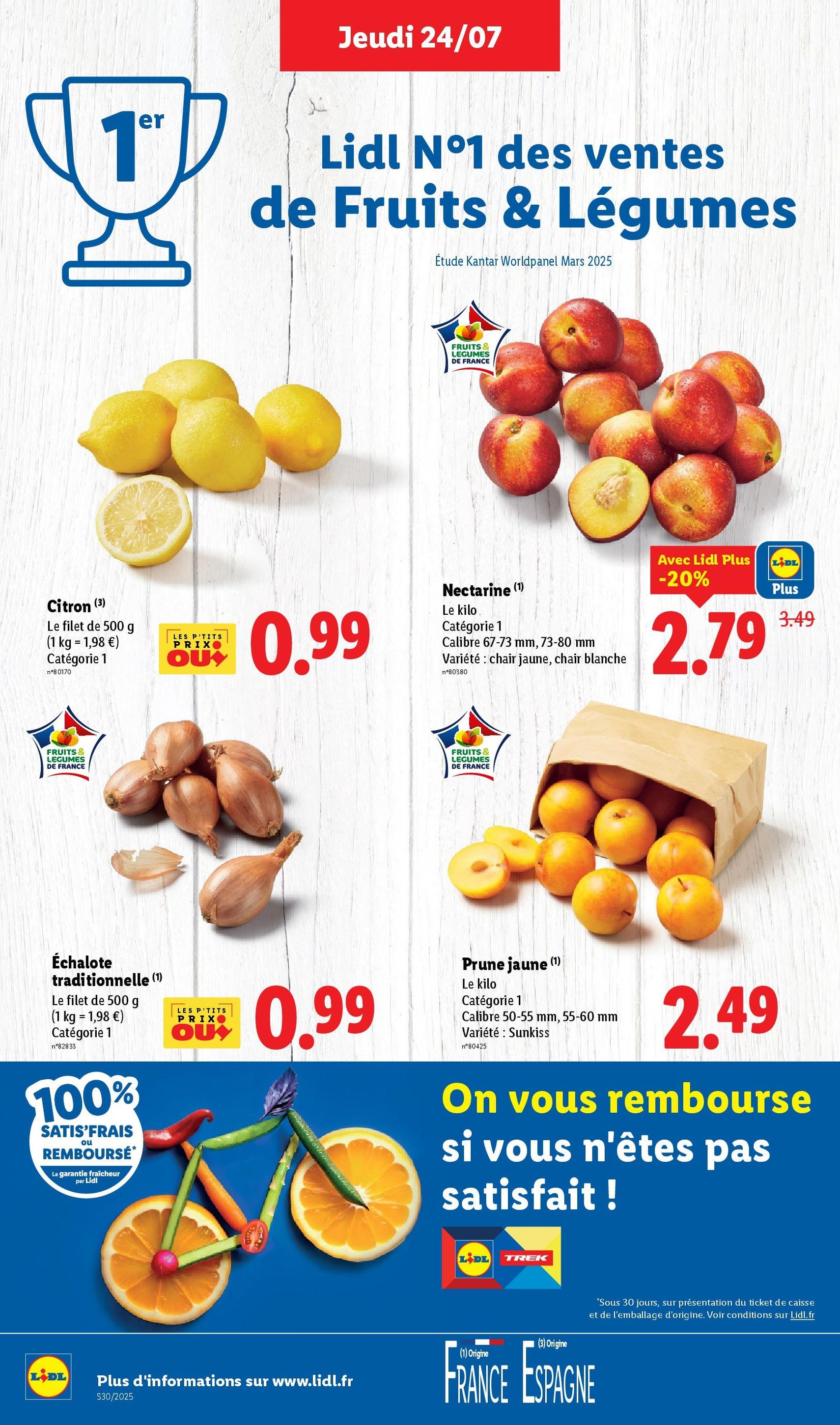 LIDL catalogue semaine 29 - brochure valable à partir du 24/07/2025, page 4 sur 73 LIDL catalogue semaine 29 - brochure valable à partir du 24/07/2025, page 4 sur 73