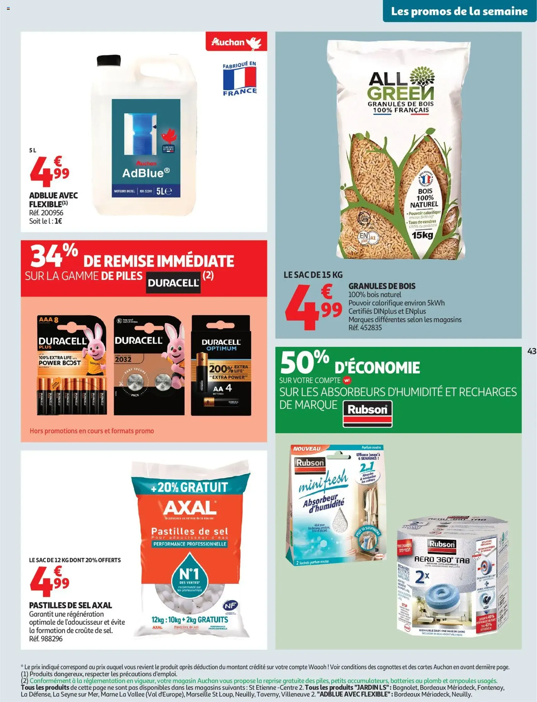 Auchan folder / publicité - geldige folder vanaf 02/01/2026 pagina 43 van 54