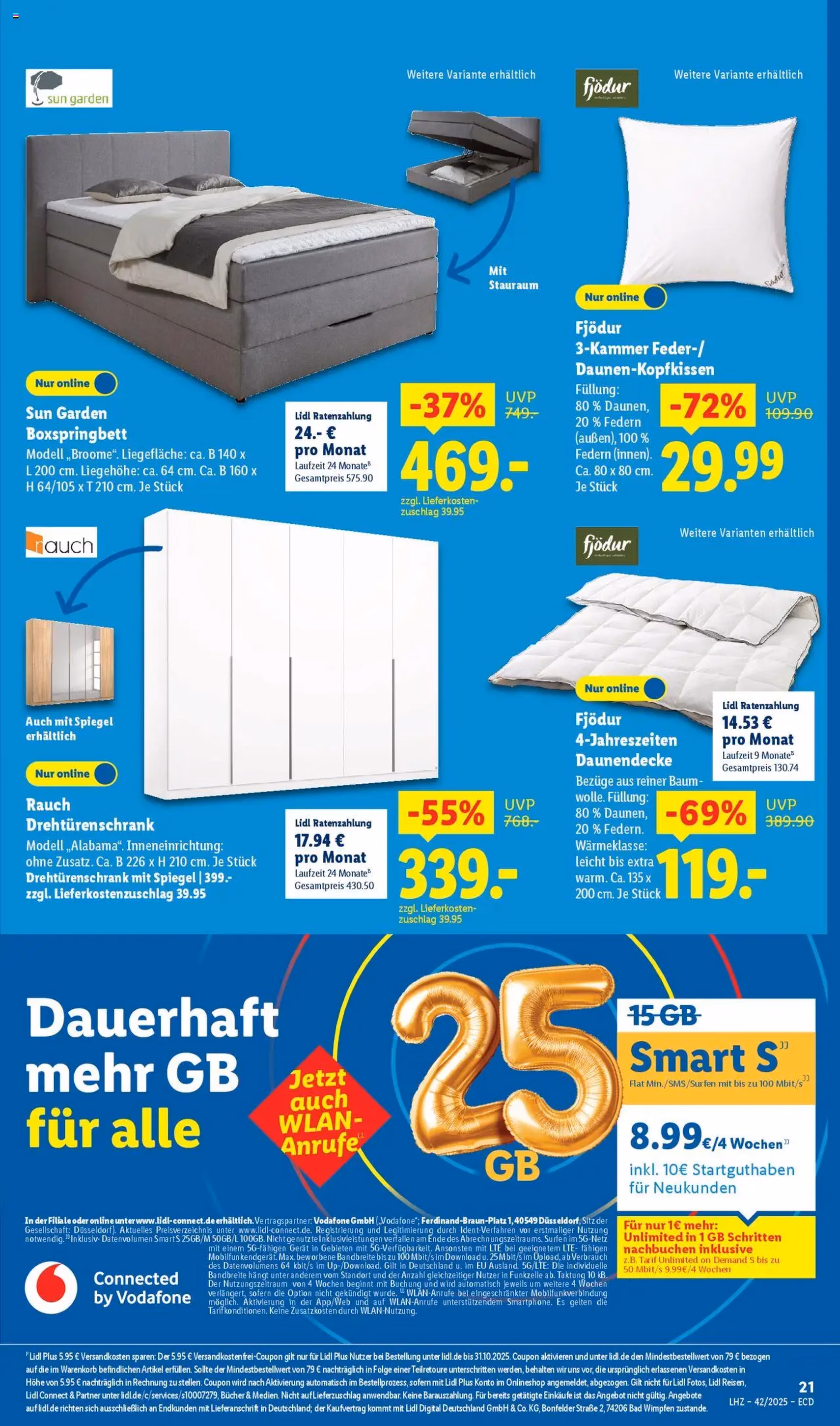 Lidl Prospekt - Gültiger Prospekt ab 13.10.2025, Seite 3 von insgesamt 29 Lidl Prospekt - Gültiger Prospekt ab 13.10.2025, Seite 3 von insgesamt 29