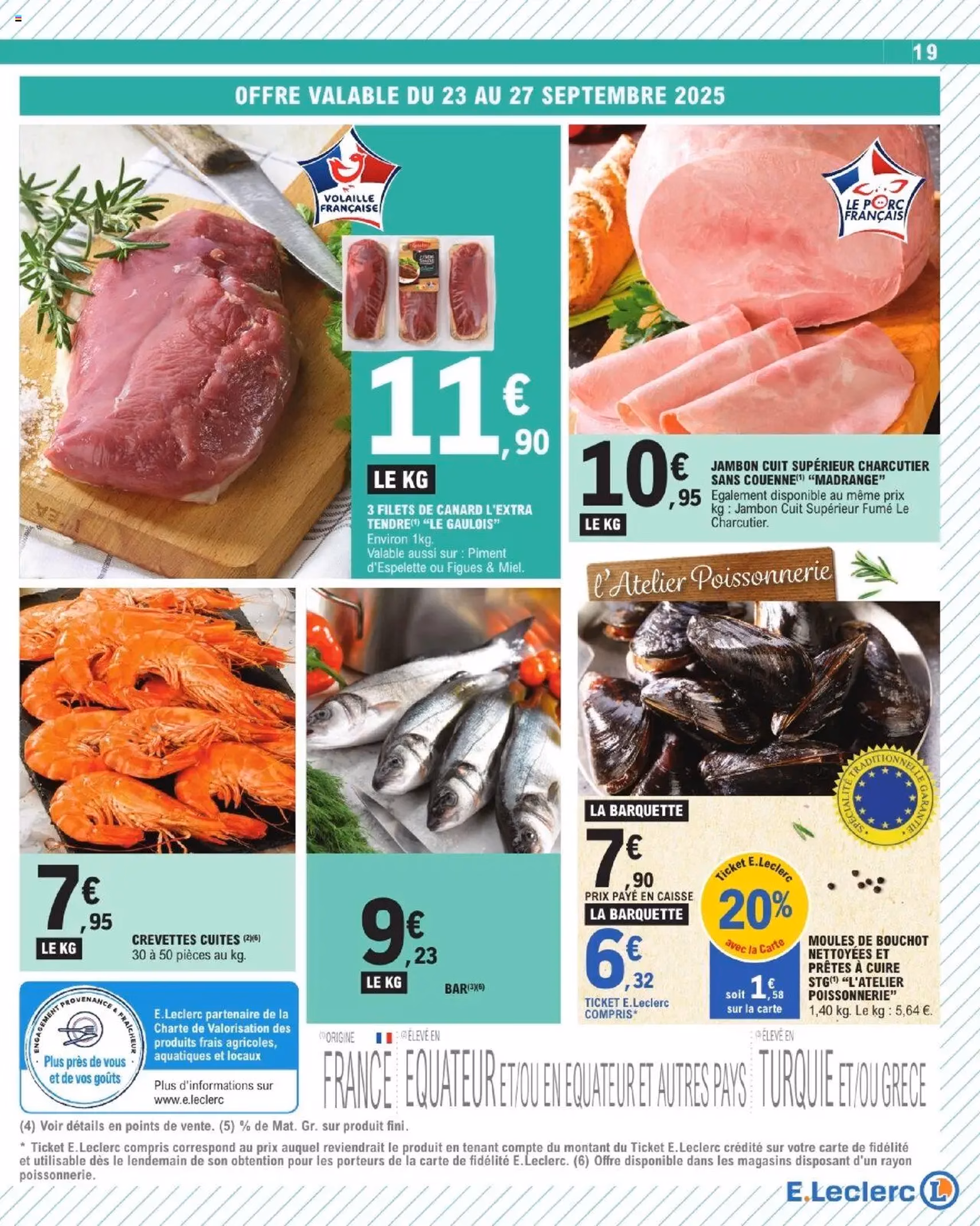 E.Leclerc catalogue semaine 39 - brochure valable à partir du 23/09/2025, page 19 sur 32 E.Leclerc catalogue semaine 39 - brochure valable à partir du 23/09/2025, page 19 sur 32