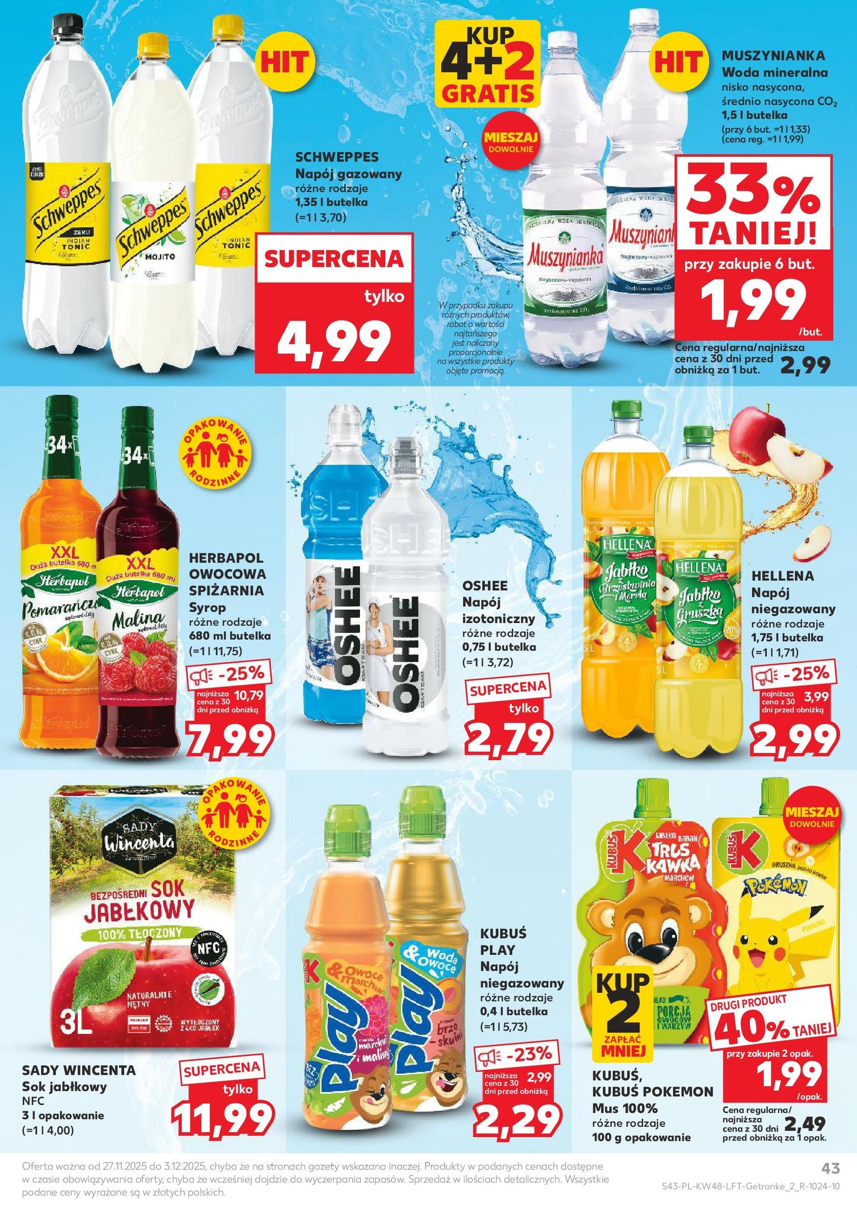 Kaufland gazetka - ważny gazetka od 27.11.2025 strona 43 z 62