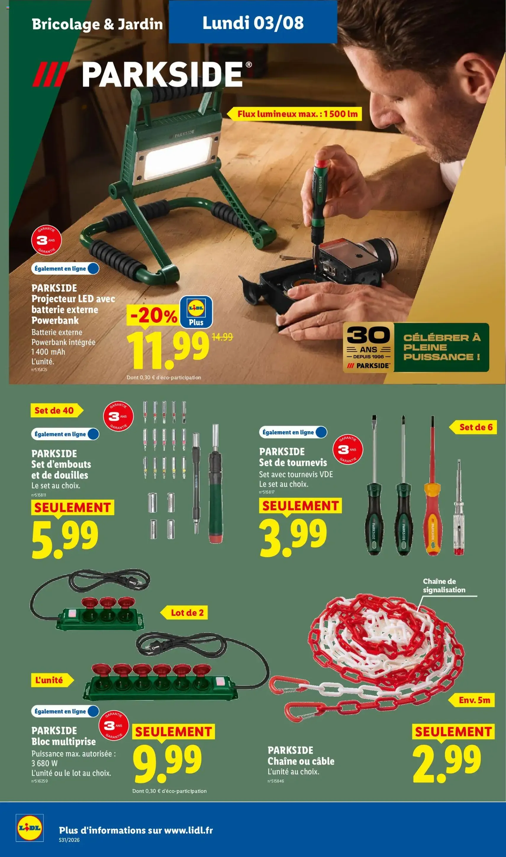 LIDL catalogue - brochure valable à partir du 30/07/2026, page 48 sur 59