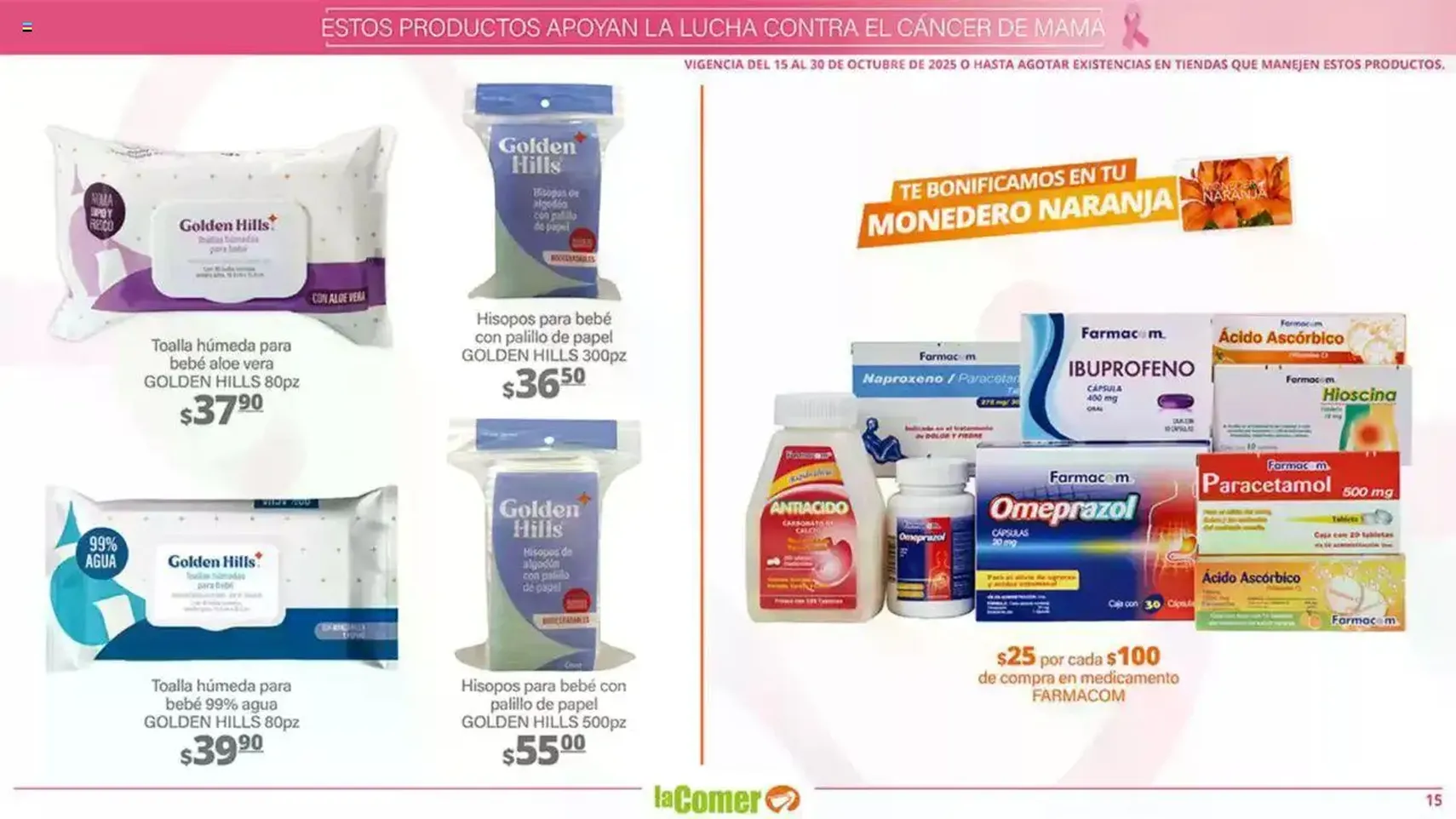 La Comer - Folleto - folleto válido desde 15/10/2025 página 15 de 44 La Comer - Folleto - folleto válido desde 15/10/2025 página 15 de 44
