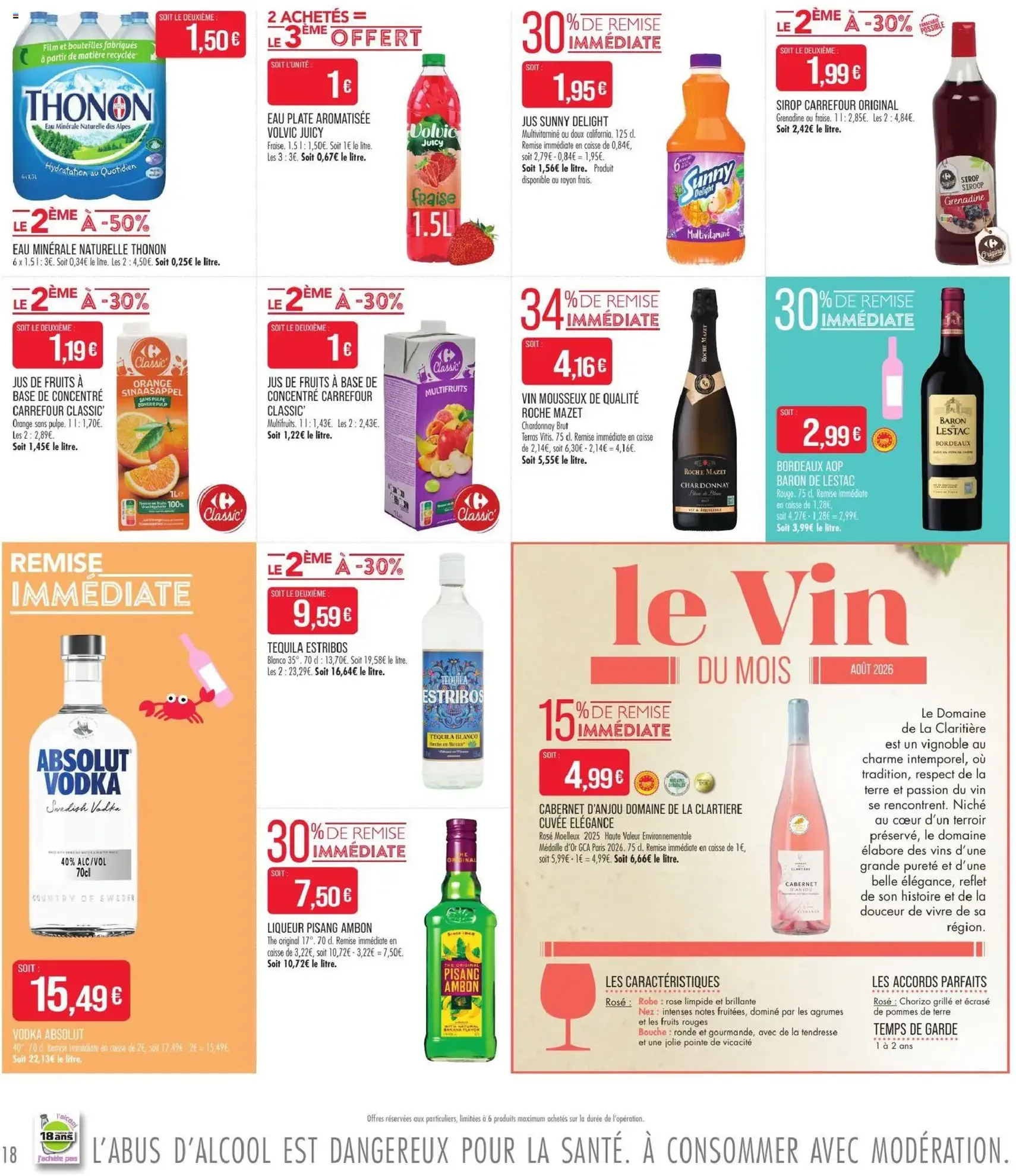 Match Supermarché catalogue - brochure valable à partir du 28/07/2026, page 18 sur 24