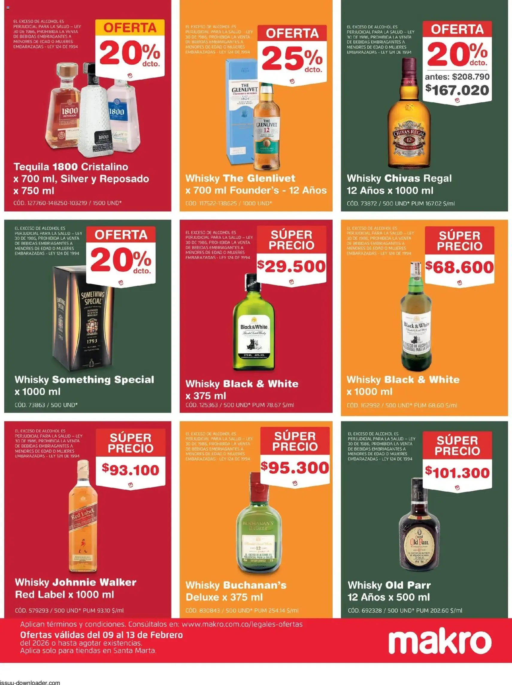 Makro - Sta Marta celebra con Makro - folleto válido desde 09/02/2026 página 3 de 13