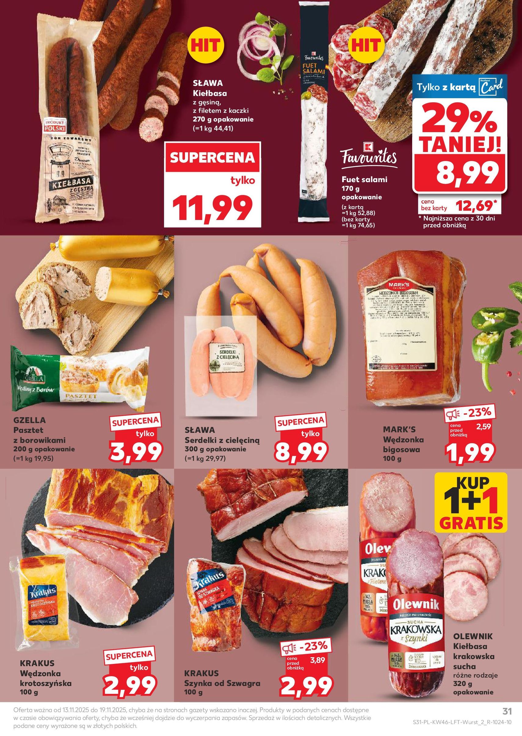 Kaufland gazetka - ważny gazetka od 13.11.2025 strona 31 z 63