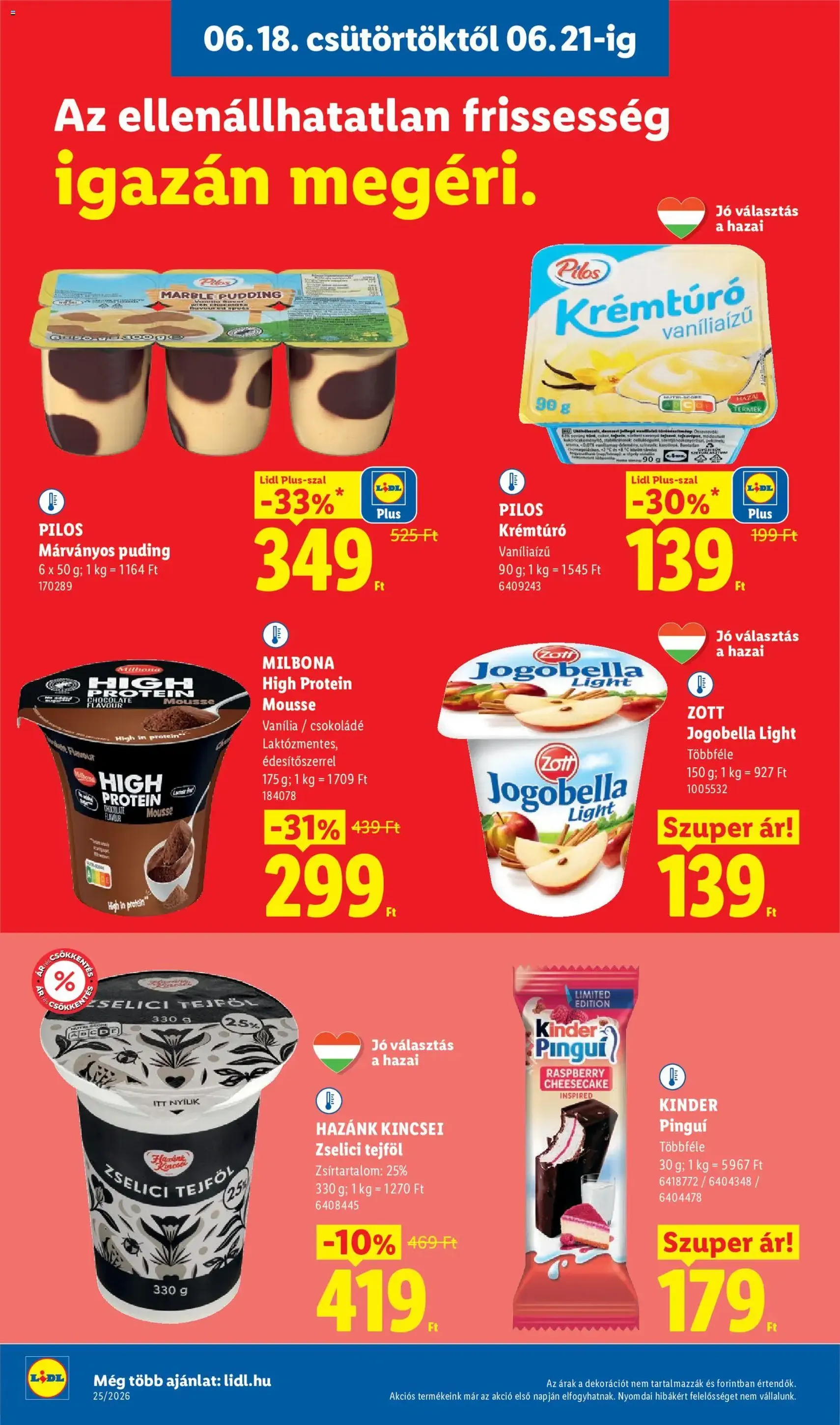 Lidl akciós újság - 2026.06.18. érvényes szórólap 6 oldal 78 oldalból