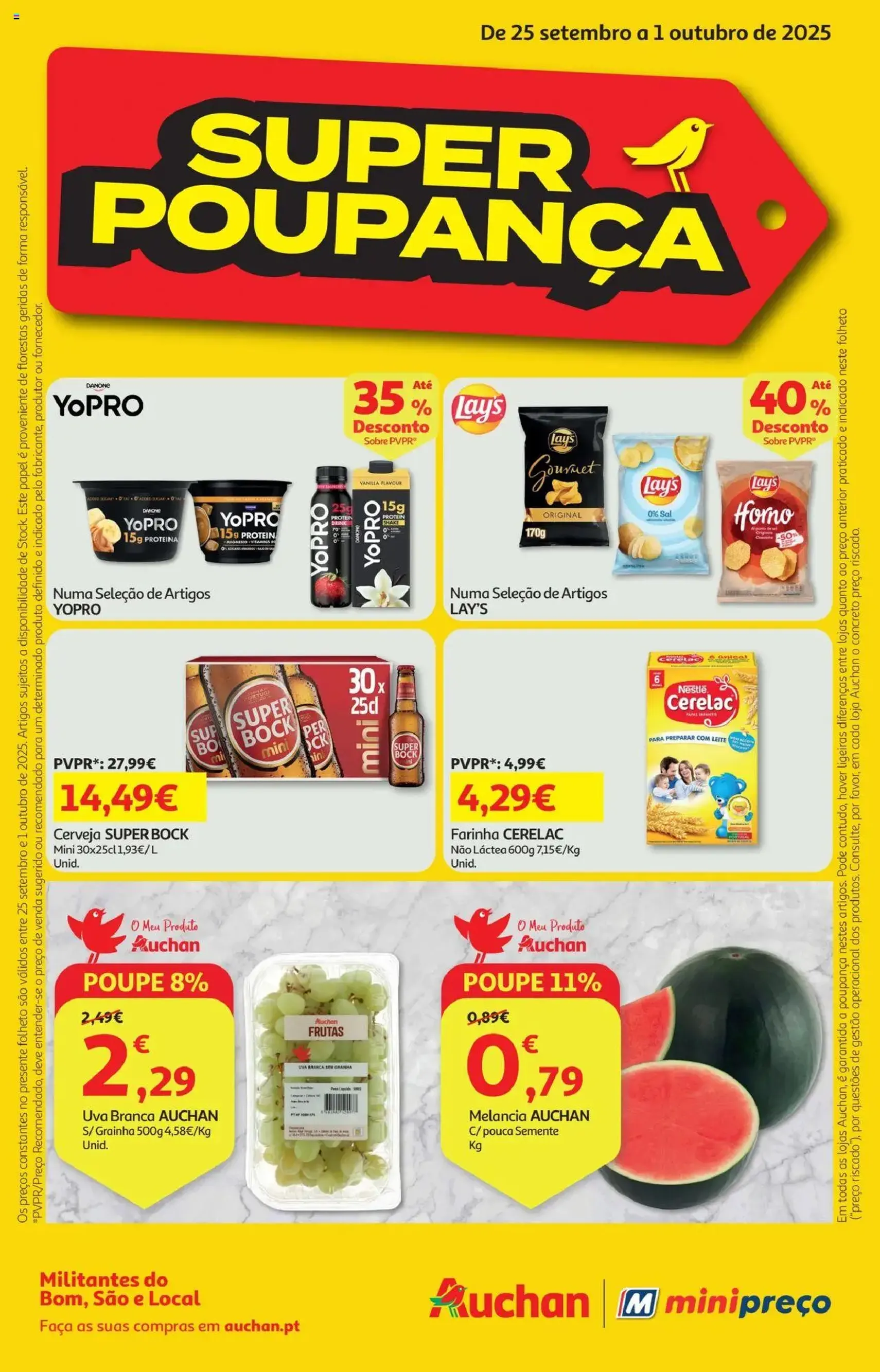 Minipreço folheto - folheto válido a partir de 25/09/2025 página 1 de 16
