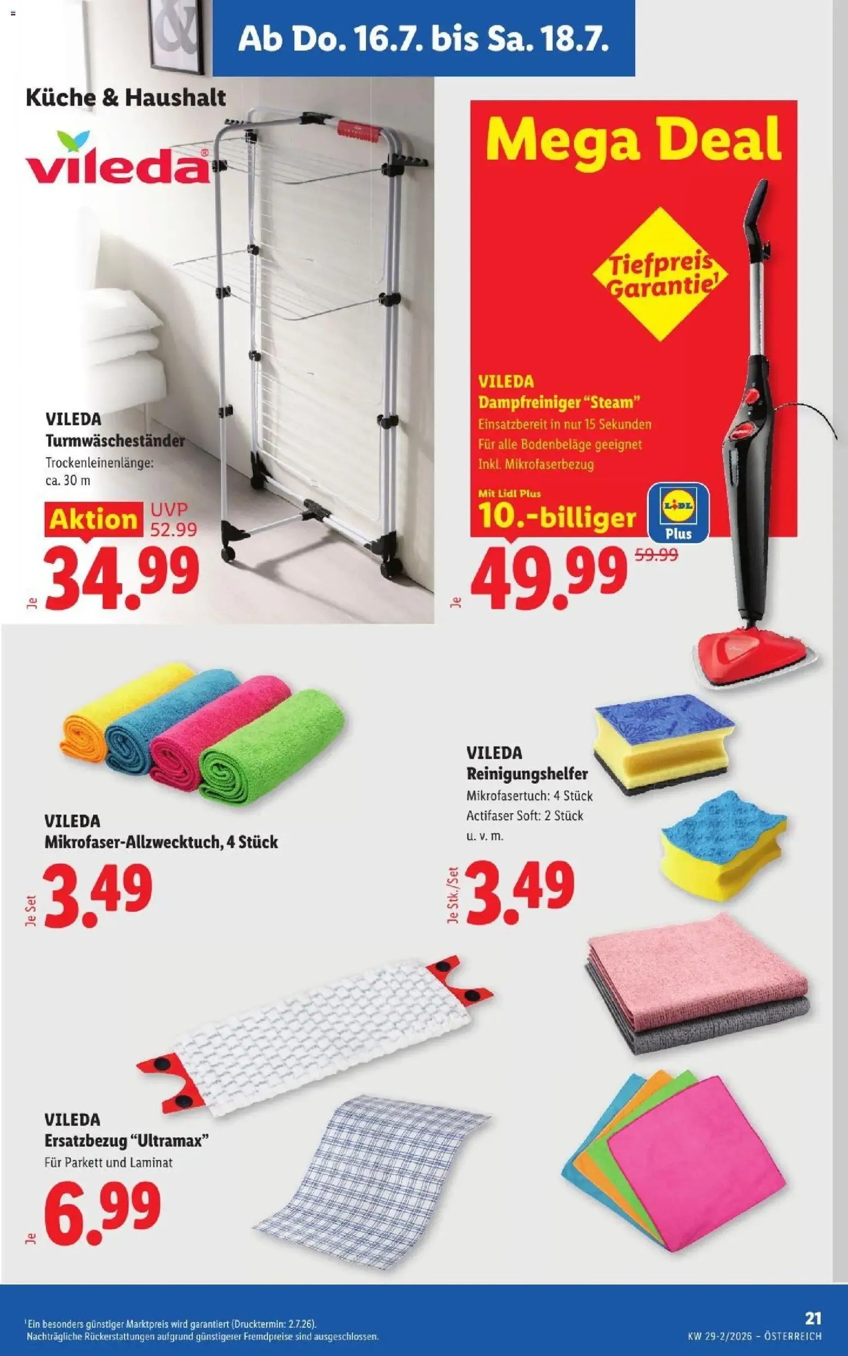 Lidl - Flugblatt - Gültiger Prospekt ab 16.07.2026, Seite 25 von insgesamt 54