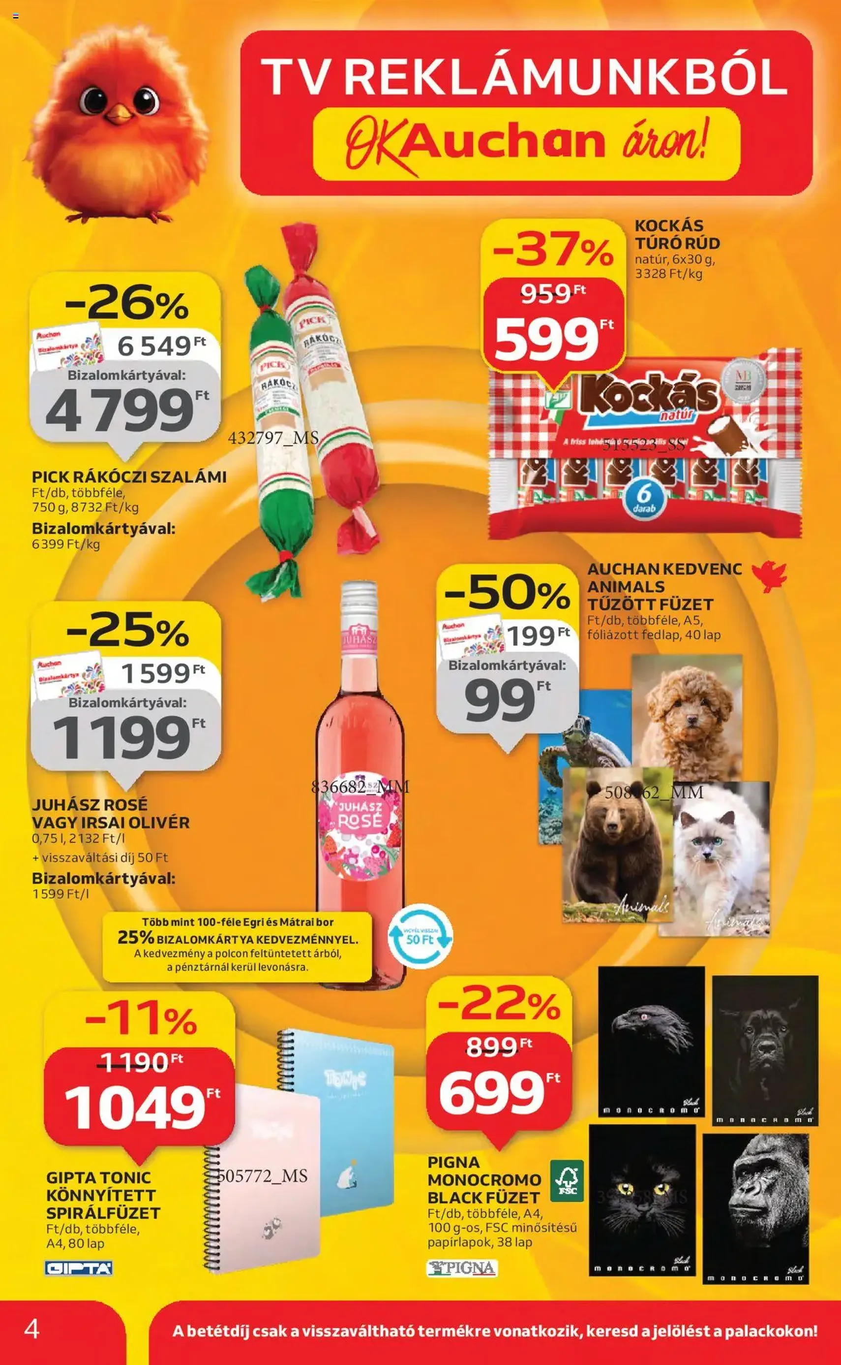 Auchan Akciós újság - 2025.08.21. érvényes szórólap 4 oldal 42 oldalból