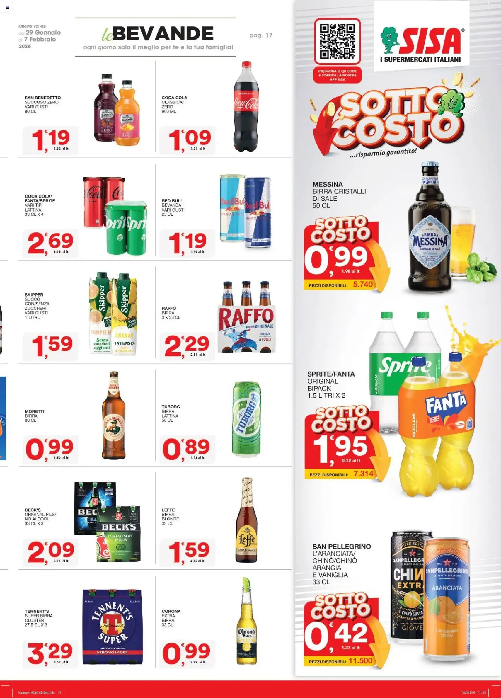 Volantino SISA - volantino valido dal 29/01/2026 pagina 17 di 24