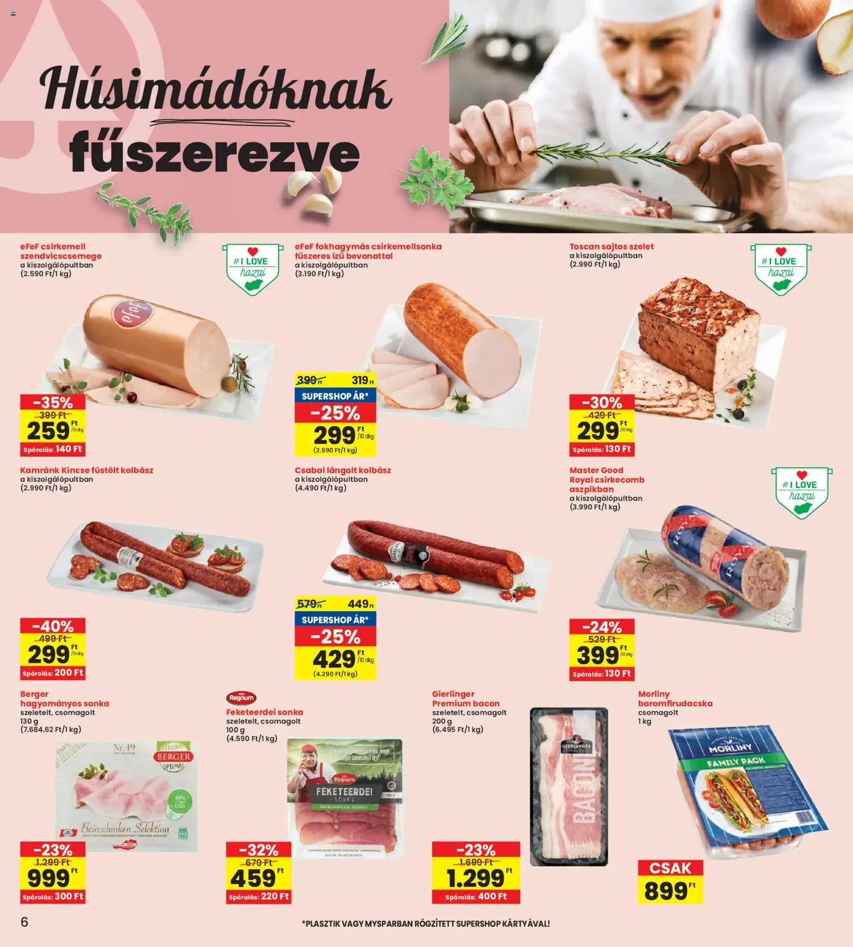 Interspar Akciós újság - 2026.01.29. érvényes szórólap 6 oldal 20 oldalból