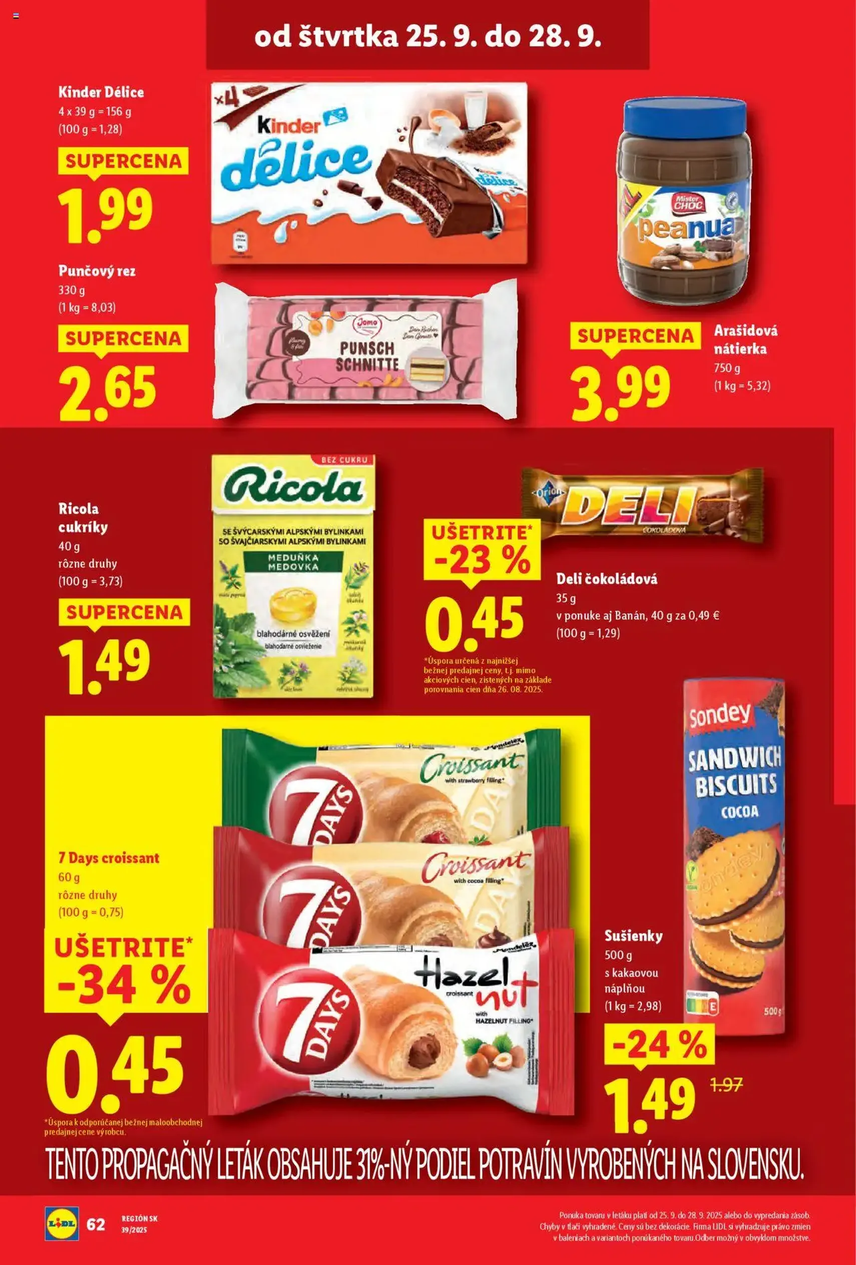 Lidl leták - platný leták od 22.09.2025 strana 82 z 99 Lidl leták - platný leták od 22.09.2025 strana 82 z 99