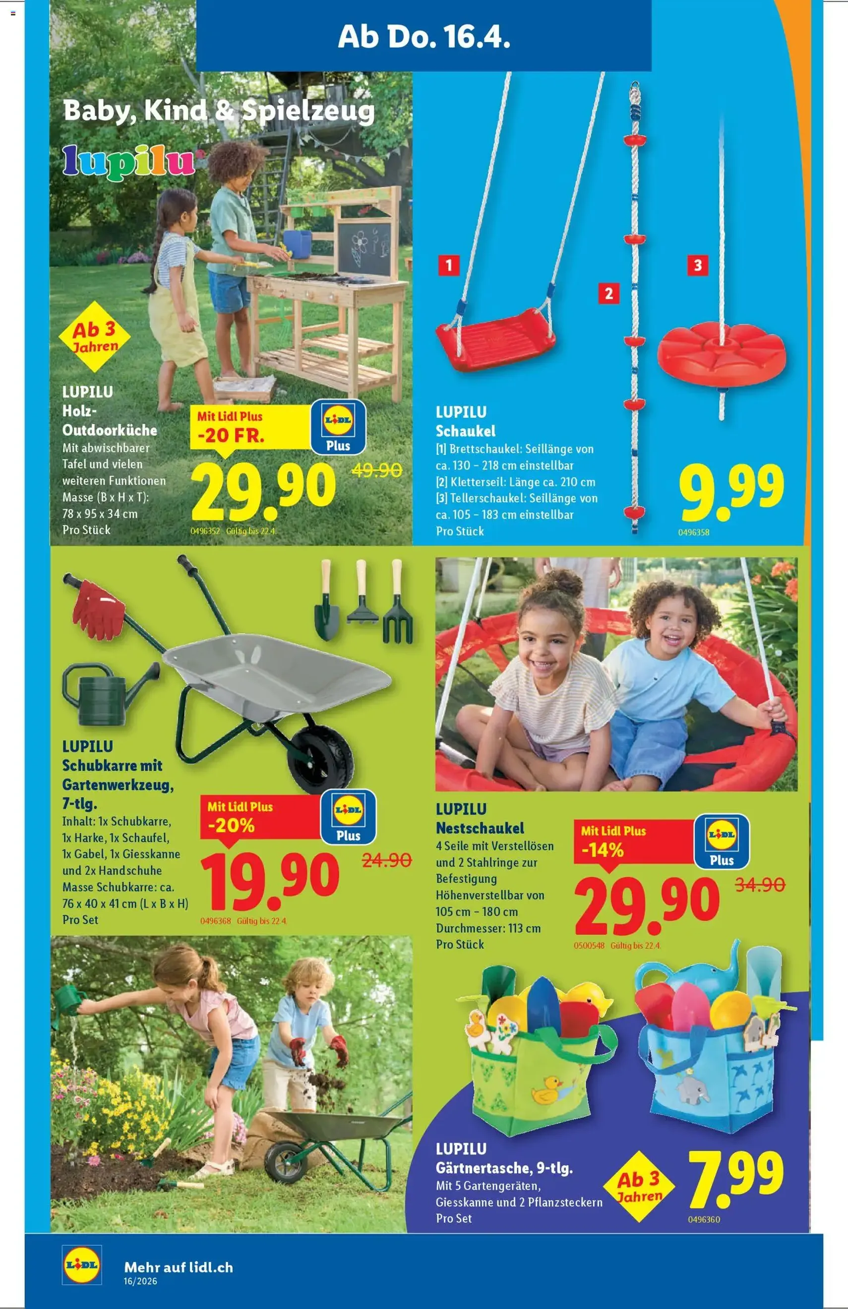 Lidl aktionen - Gültiger Prospekt ab 16.04.2026, Seite 18 von insgesamt 32