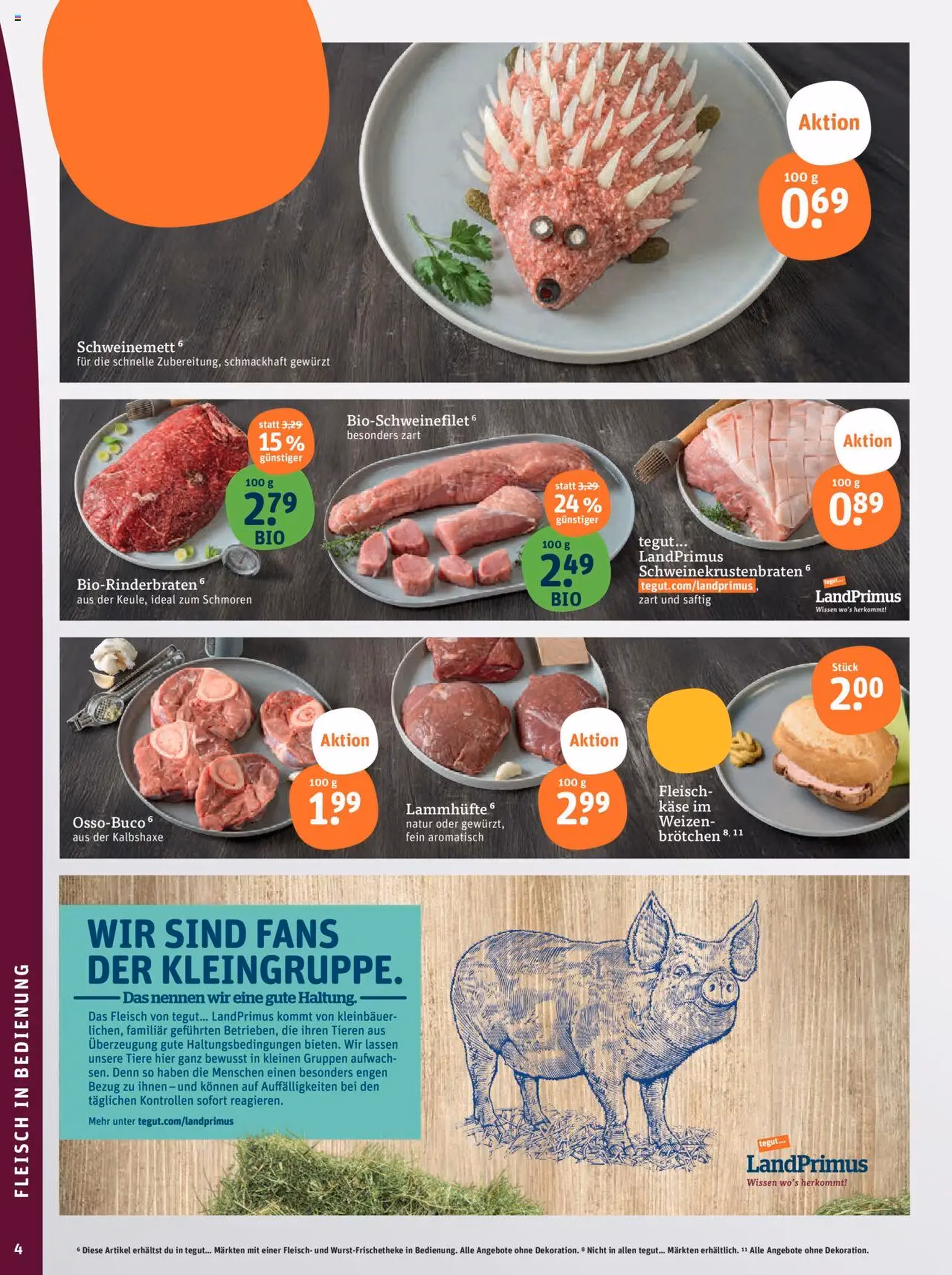 Tegut Prospekt - Gültiger Prospekt ab 06.10.2025, Seite 6 von insgesamt 24