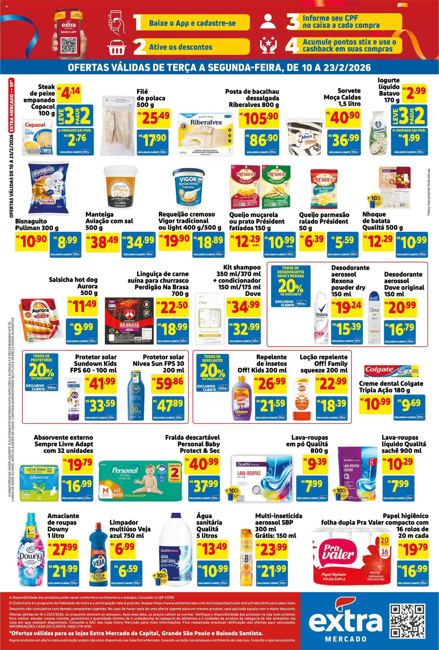 Extra - Ofertas de Mercado Quinzenal - folheto válido a partir de 10/02/2026 página 2 de 3