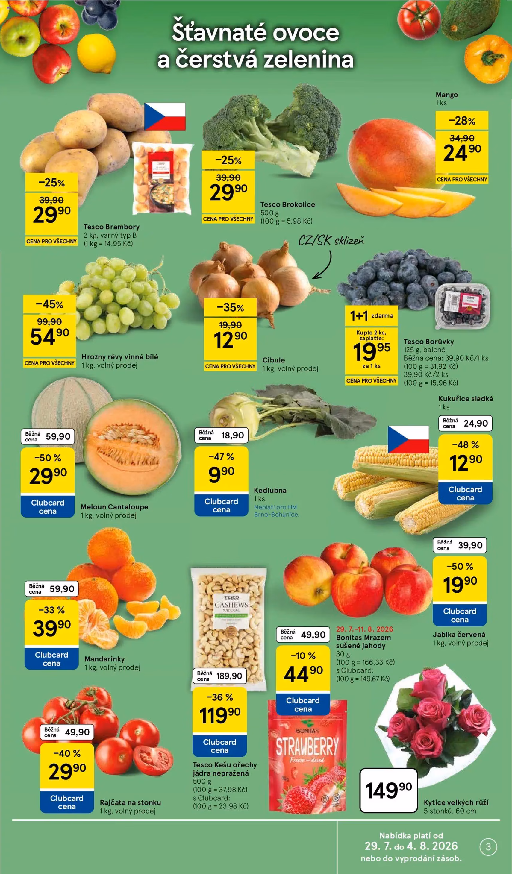 Tesco leták - Hypermarket - platný leták od 29.07.2026 strana 3 z 29