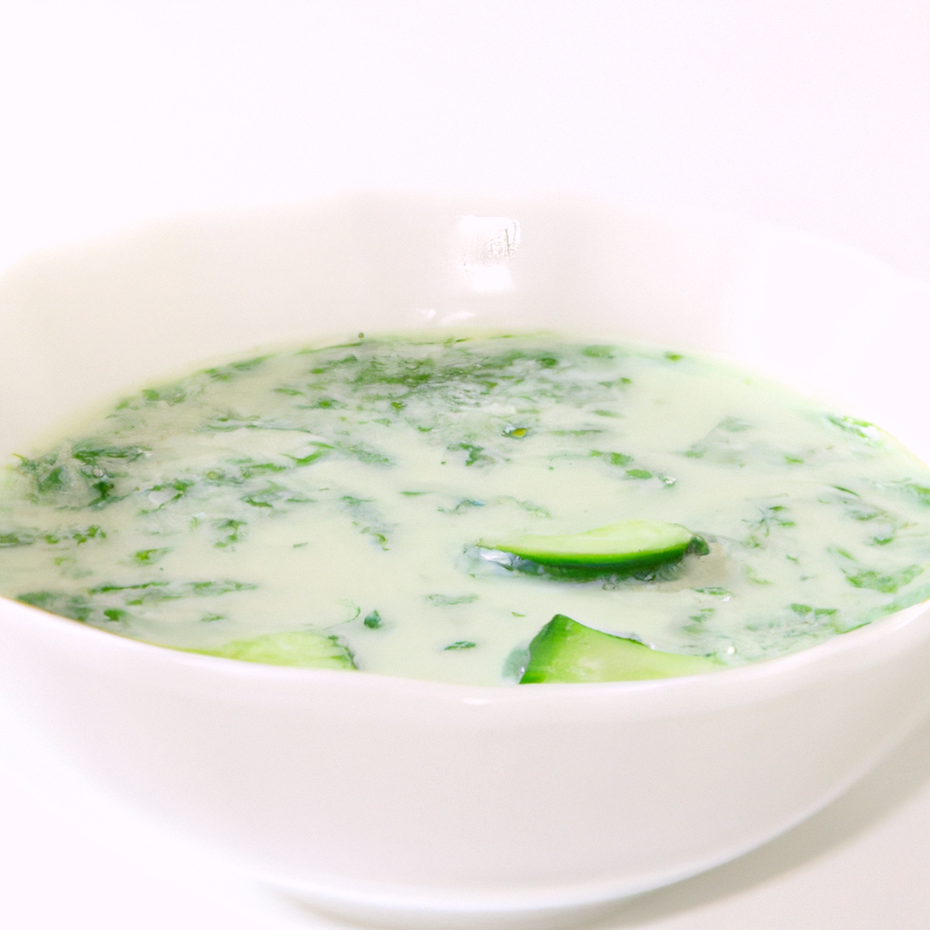 Zuppa fredda di cetriolo