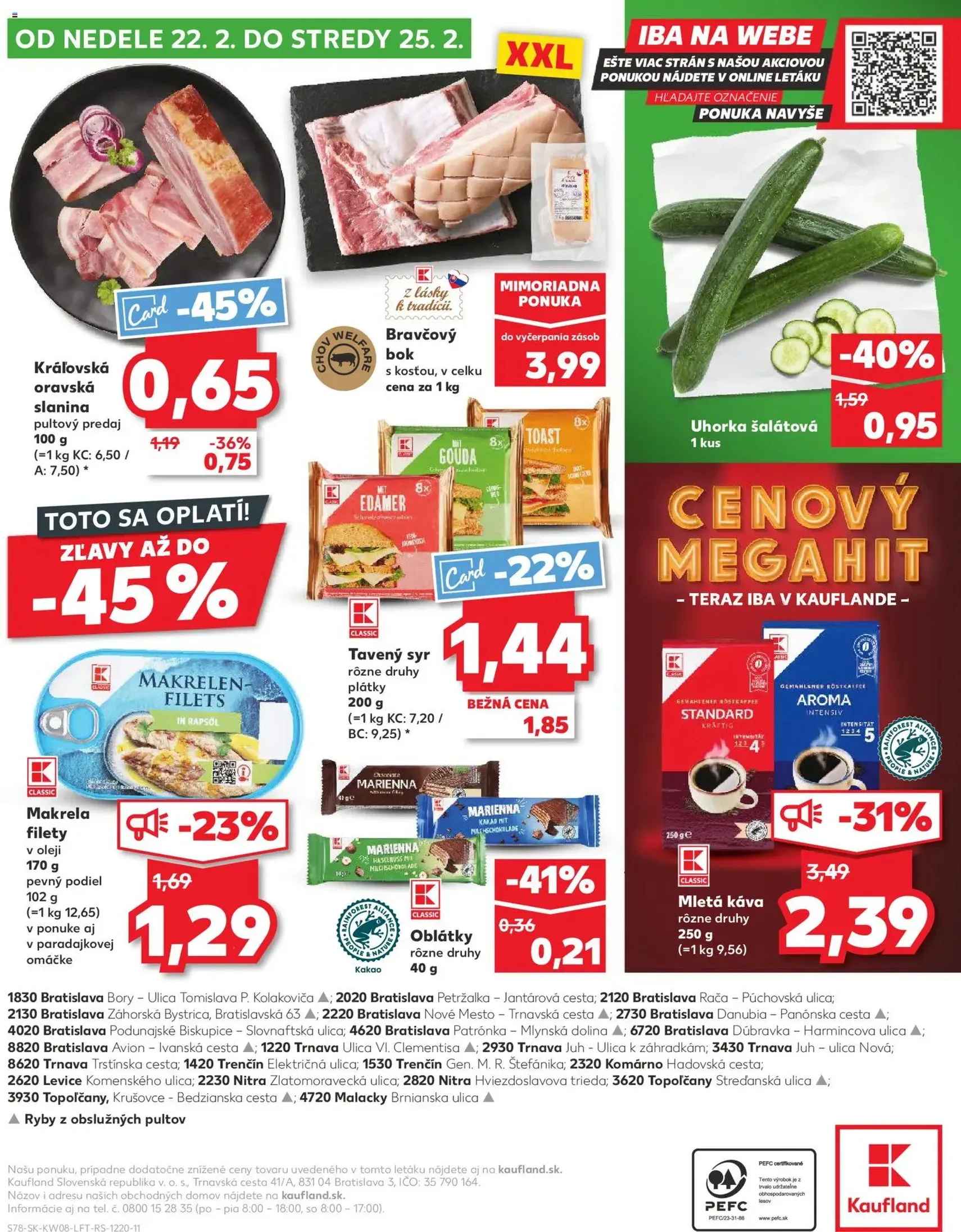 Kaufland SK Akciós újság - 2026.02.19. érvényes szórólap 78 oldal 78 oldalból