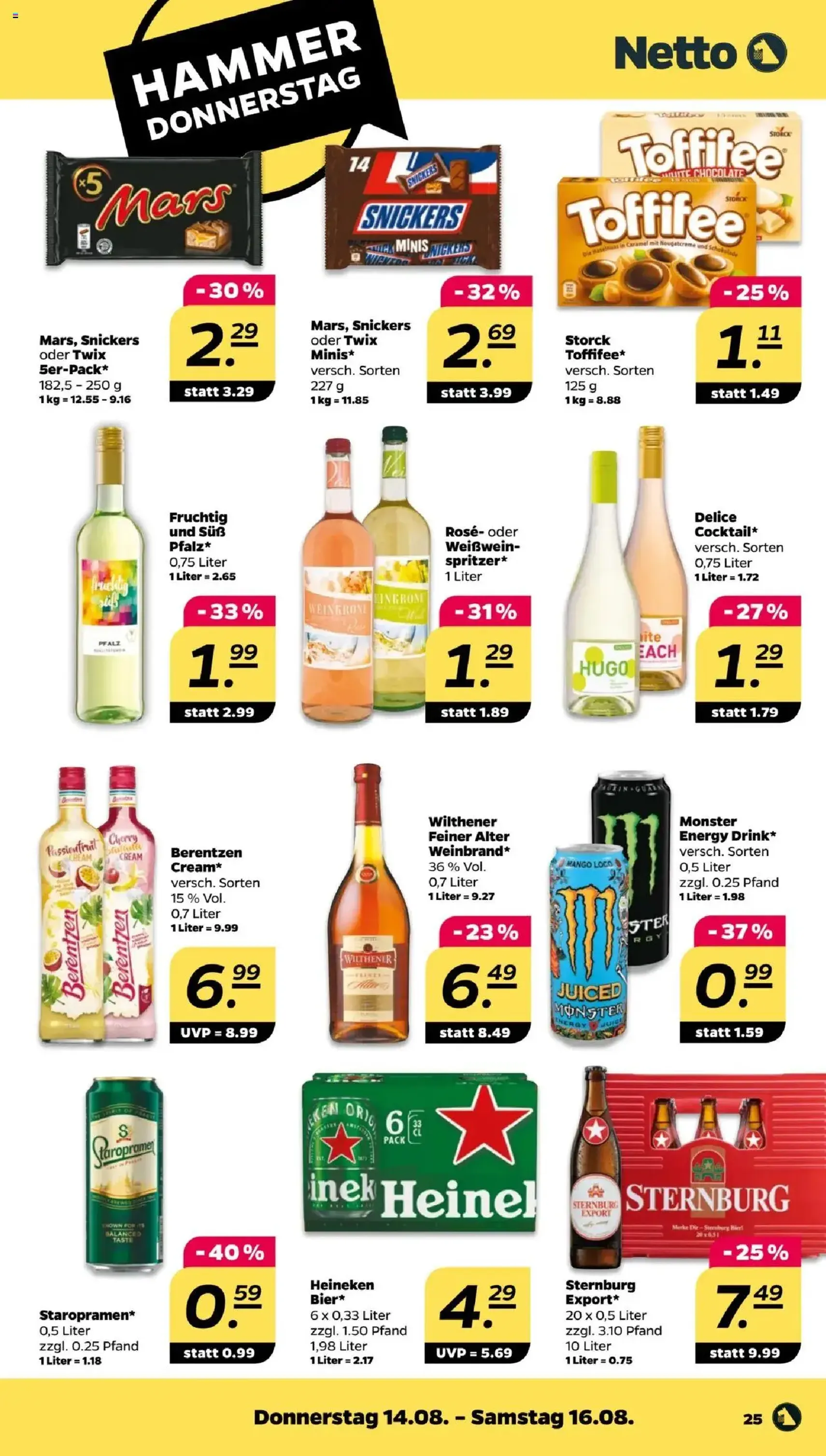 Netto Prospekt - Gültiger Prospekt ab 11.08.2025, Seite 27 von insgesamt 34 Netto Prospekt - Gültiger Prospekt ab 11.08.2025, Seite 27 von insgesamt 34