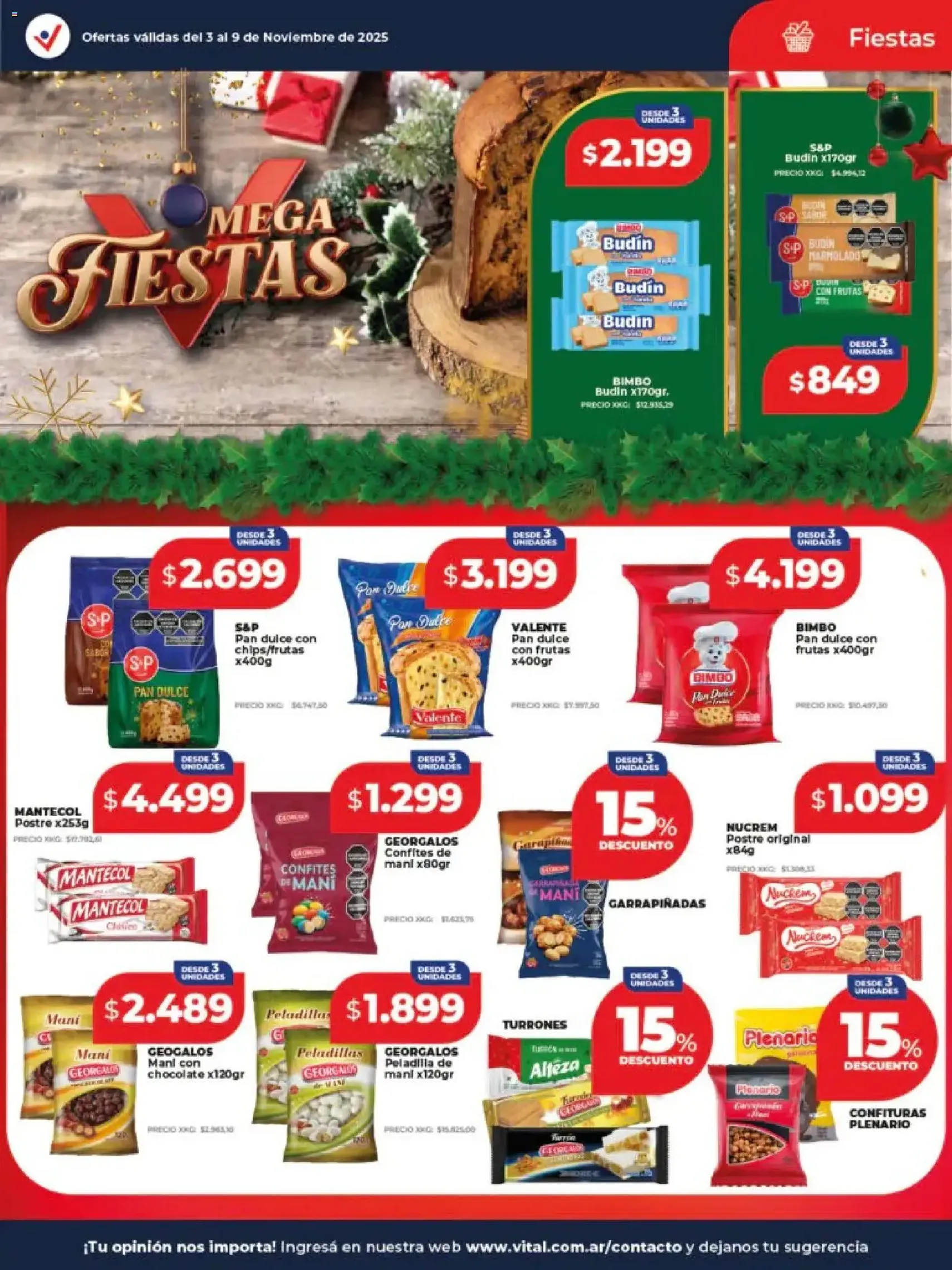 Vital ofertas - Neuquén - folleto válido desde 03/11/2025 página 14 de 22