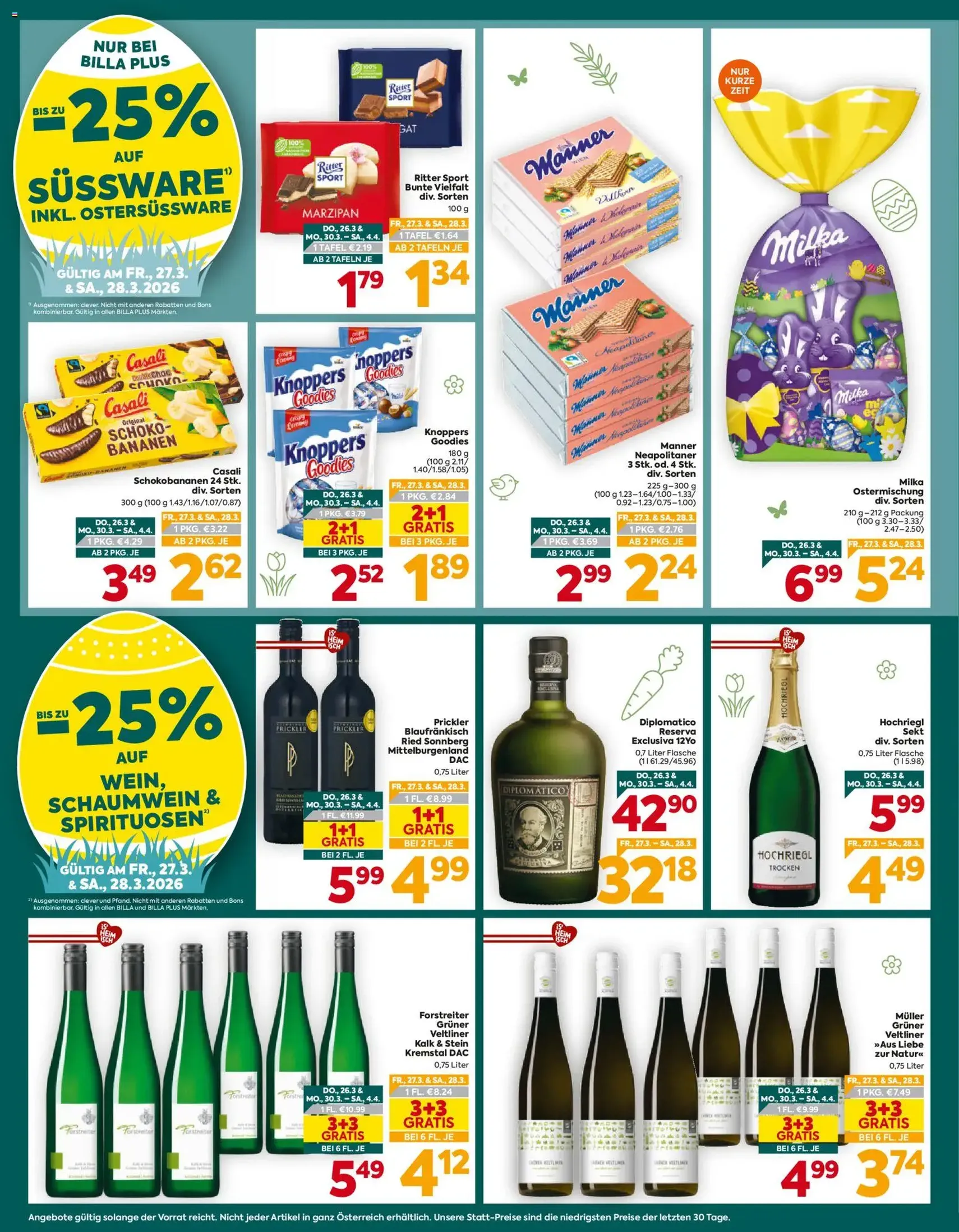 Billa Plus Flugblatt - Gültiger Prospekt ab 26.03.2026, Seite 2 von insgesamt 20