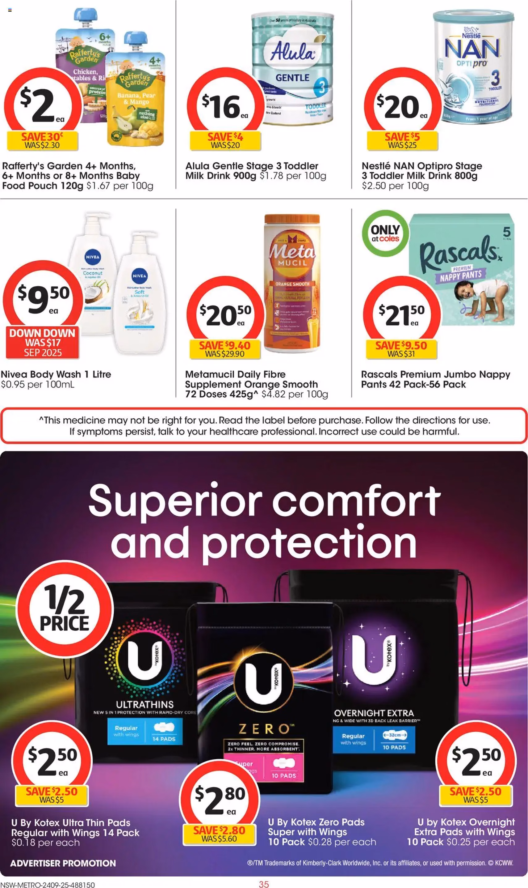 Coles Catalogue NSW - valid flyer from 24/09/2025, page 35 of 47