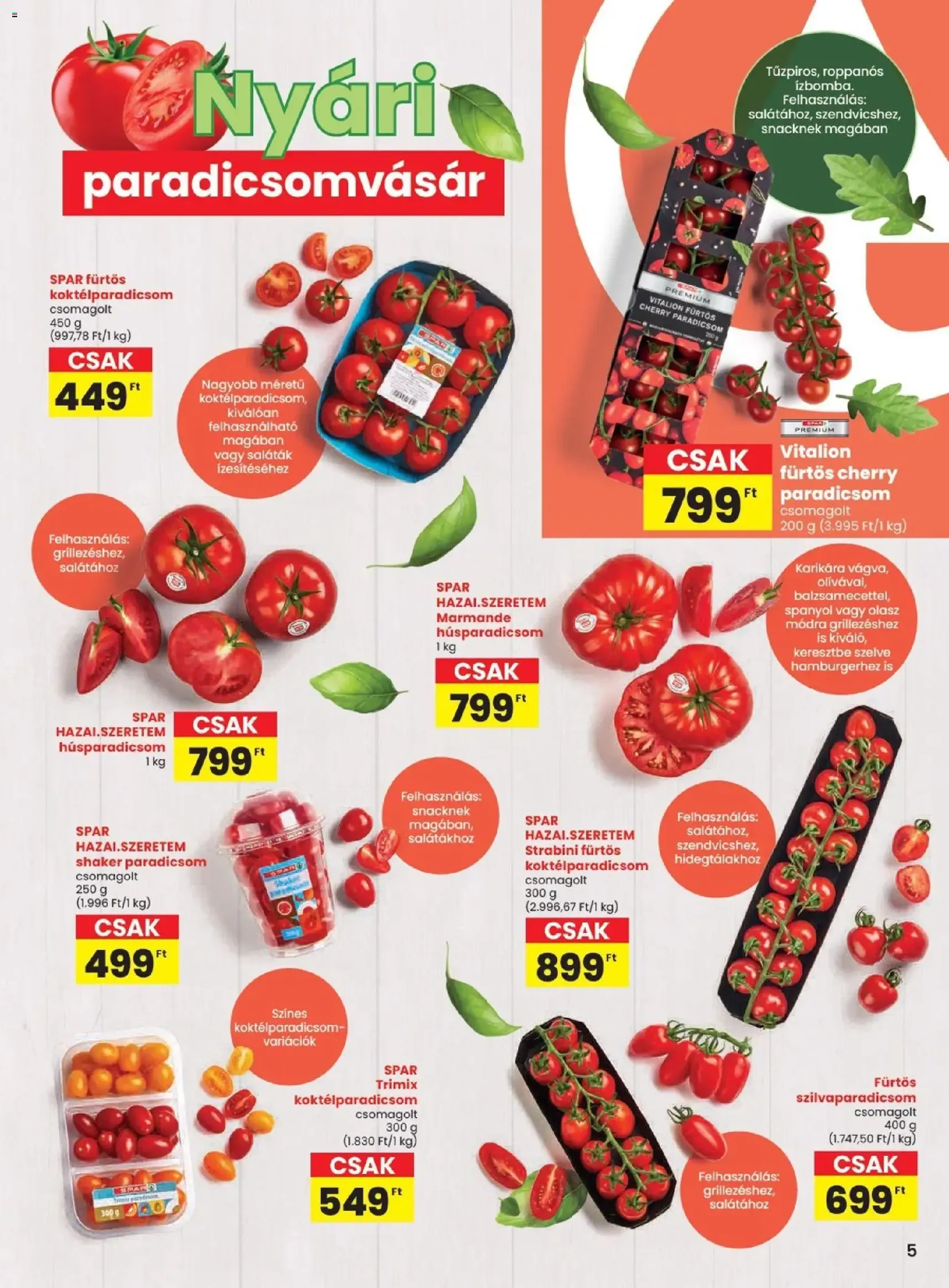 Spar akciós újság - 2026.06.18. érvényes szórólap 5 oldal 20 oldalból