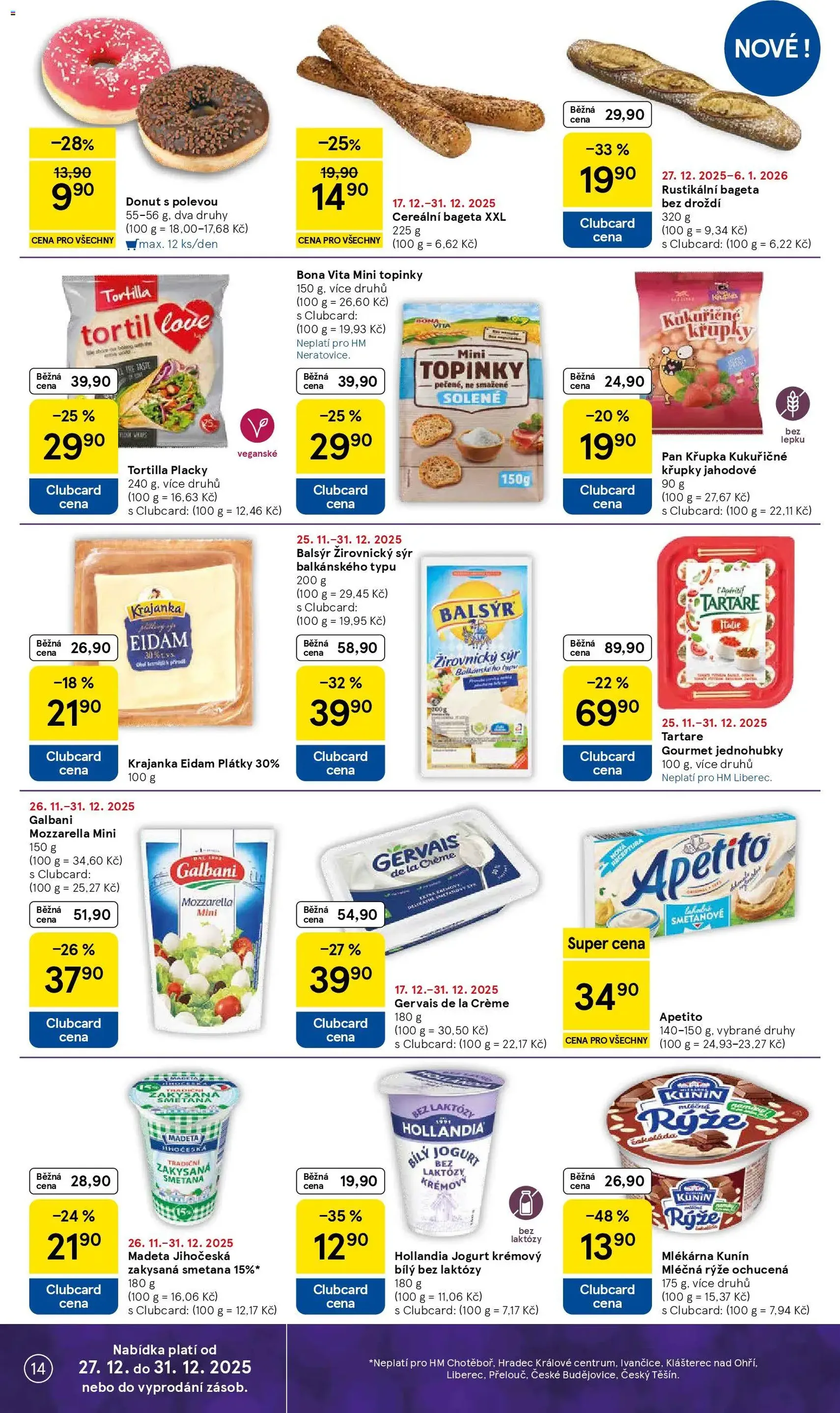 Tesco leták - Hypermarket - platný leták od 27.12.2025 strana 14 z 18