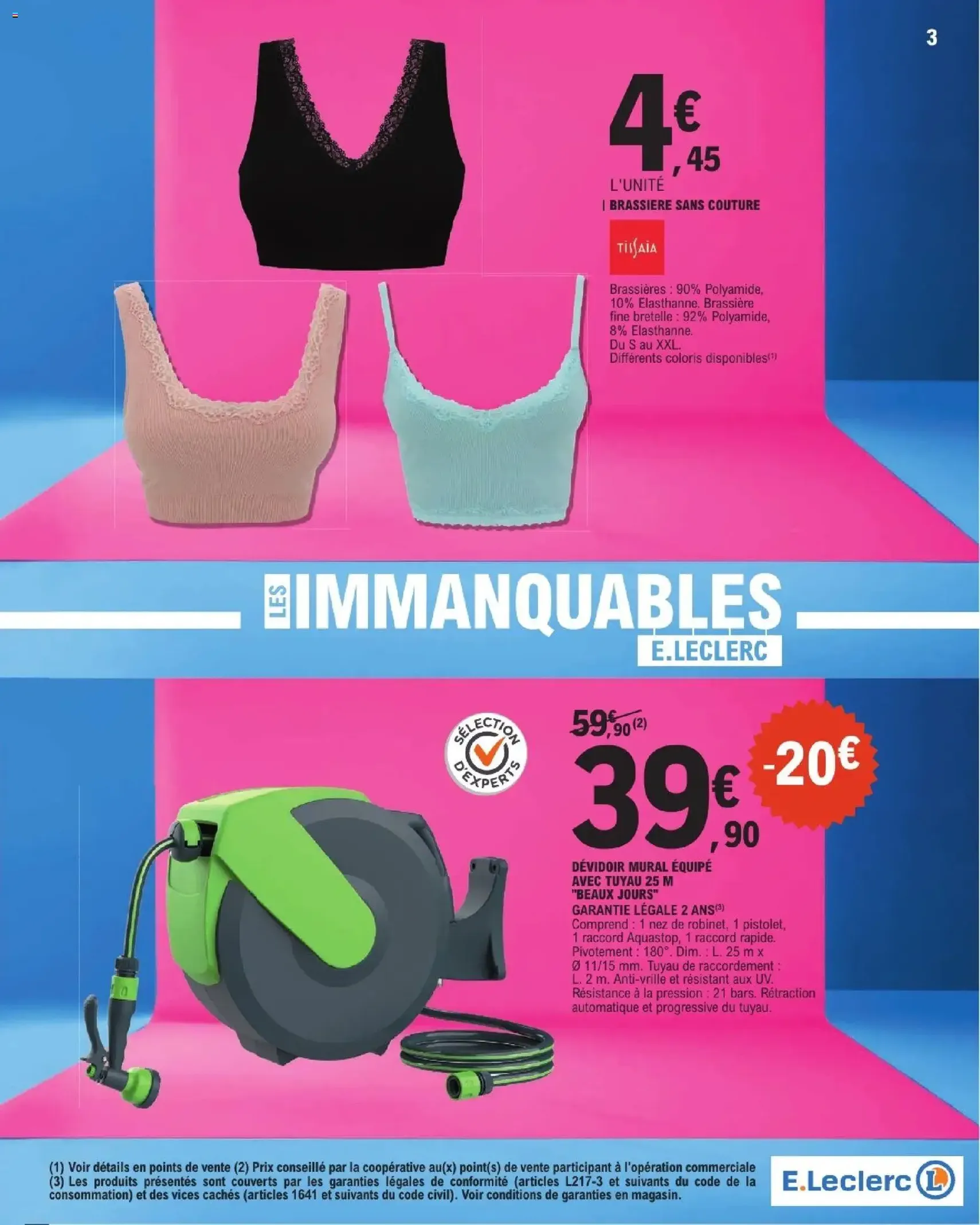 E.Leclerc catalogue de la semaine 15 - brochure valable à partir du 07/04/2026, page 3 sur 44