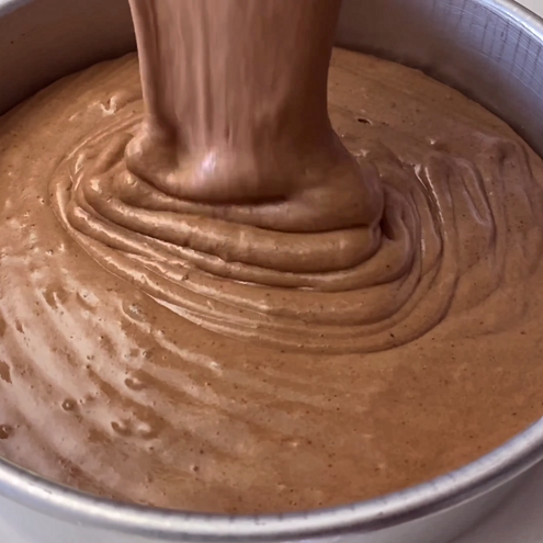 Torta al cioccolato e caffè per Halloween - procedimento 1