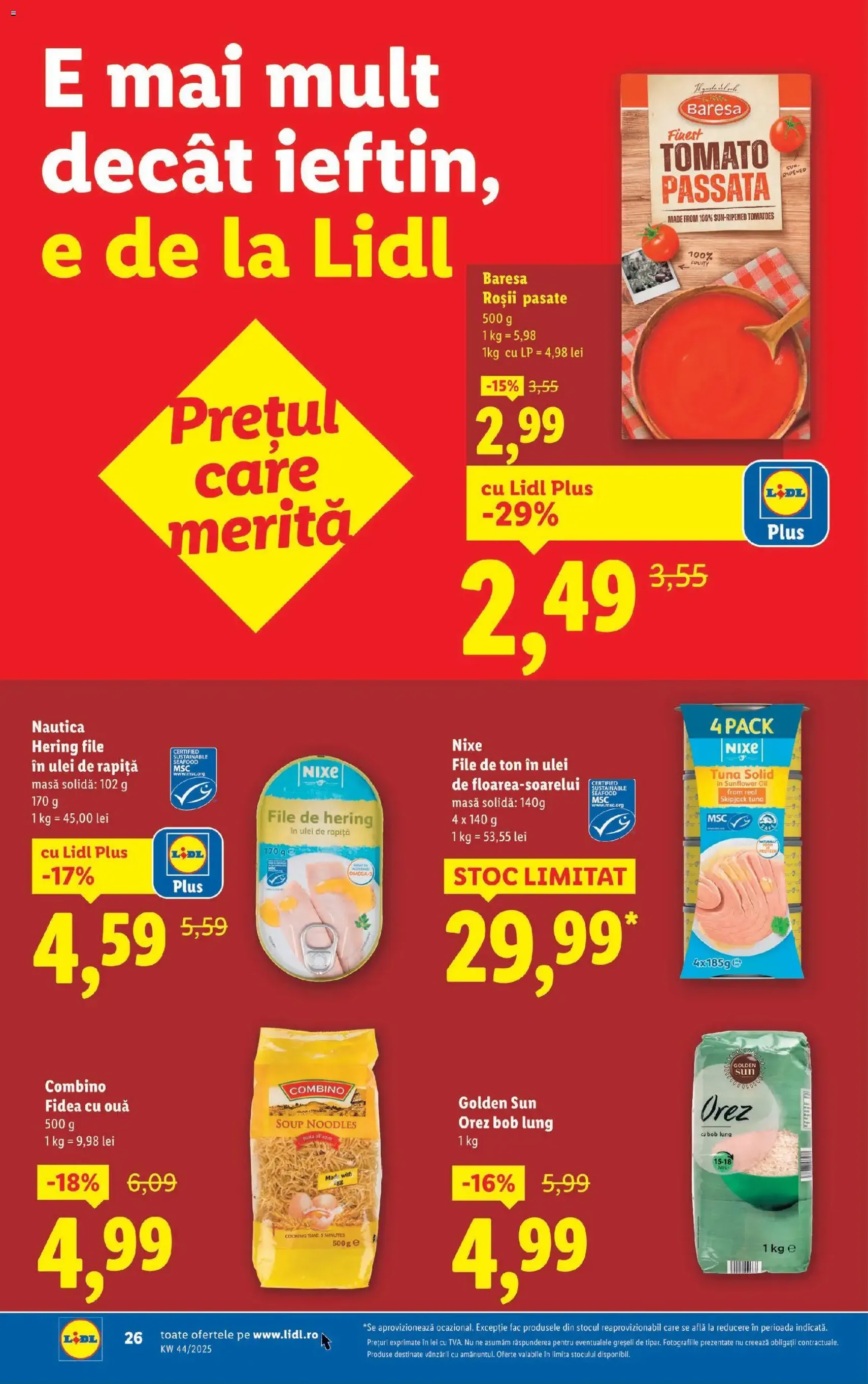 Catalog Lidl - cataloage valabile începând cu 27.10.2025 pagina 26 din 40 Catalog Lidl - cataloage valabile începând cu 27.10.2025 pagina 26 din 40