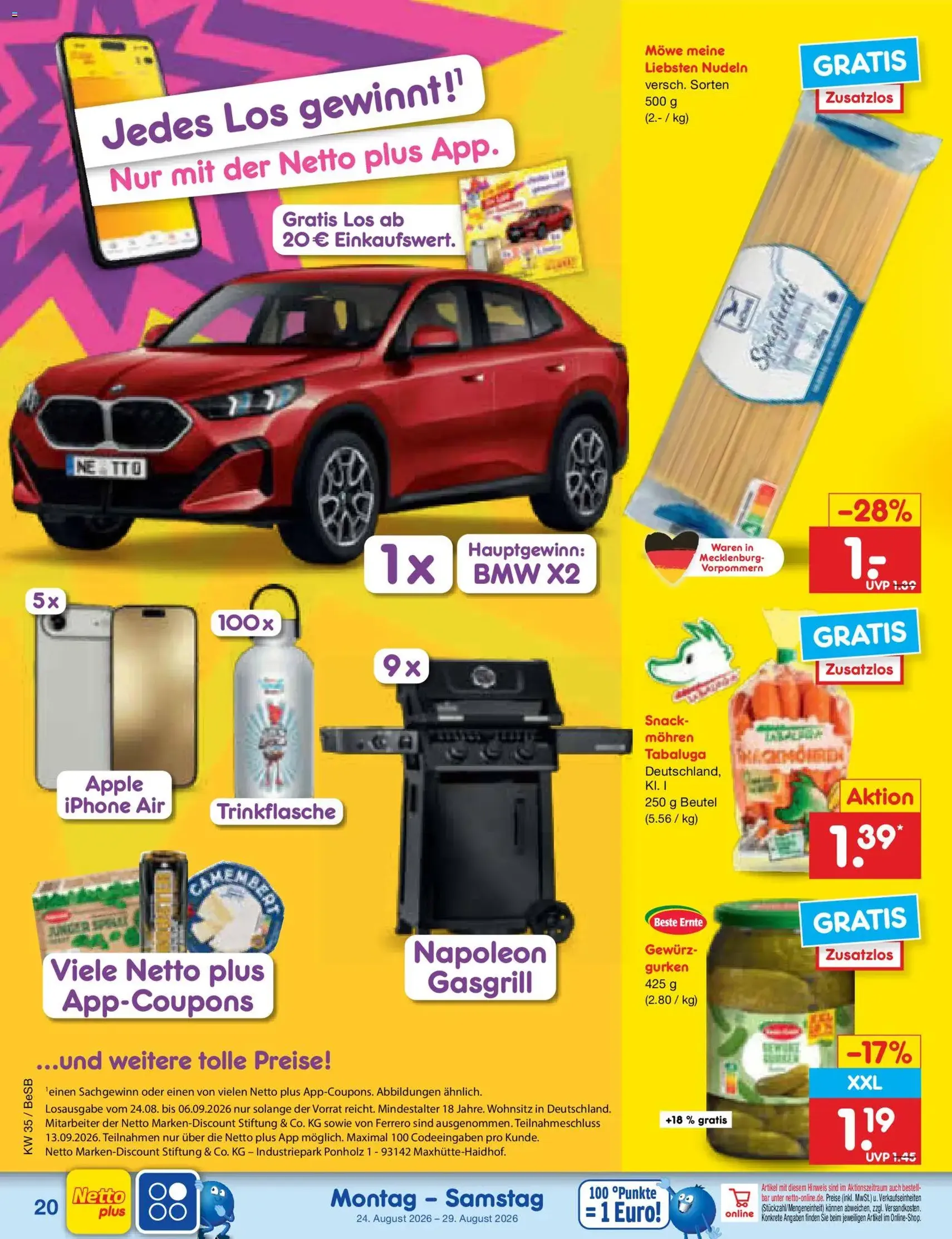Netto Marken-Discount Prospekt - Gültiger Prospekt ab 24.08.2026, Seite 30 von insgesamt 68